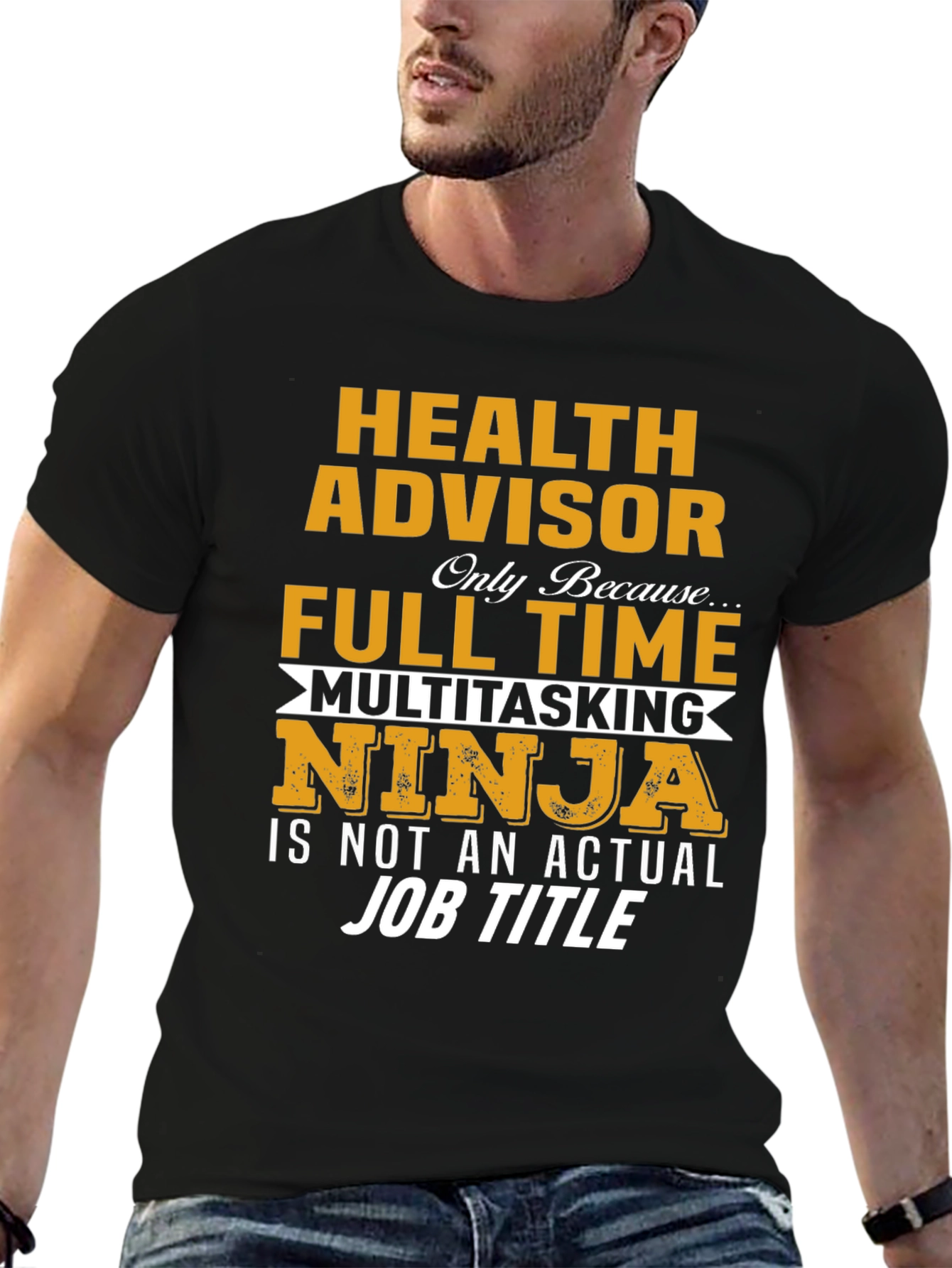 Health Advisor Multitasking Ninja T-Shirt