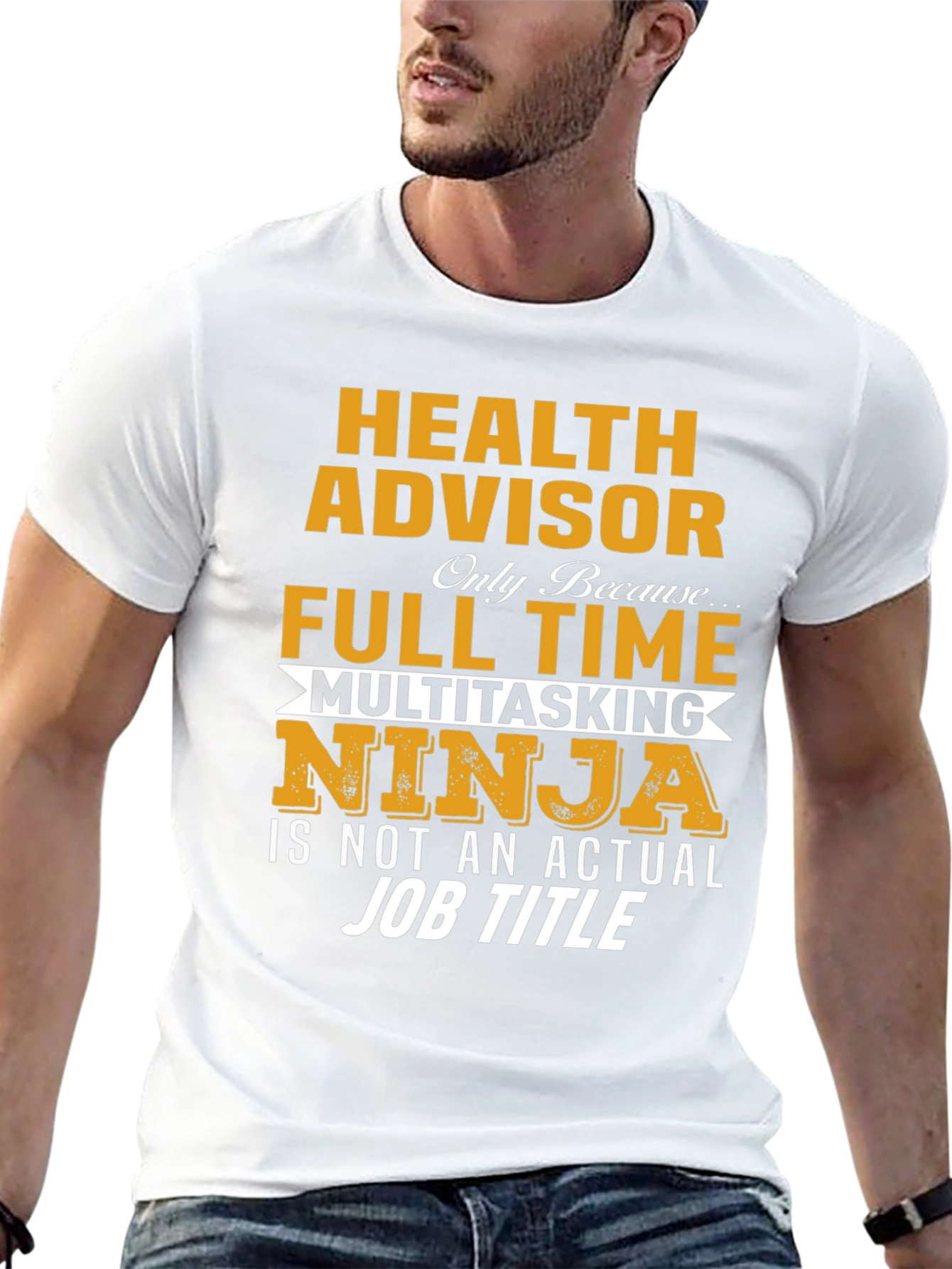 Health Advisor Multitasking Ninja T-Shirt