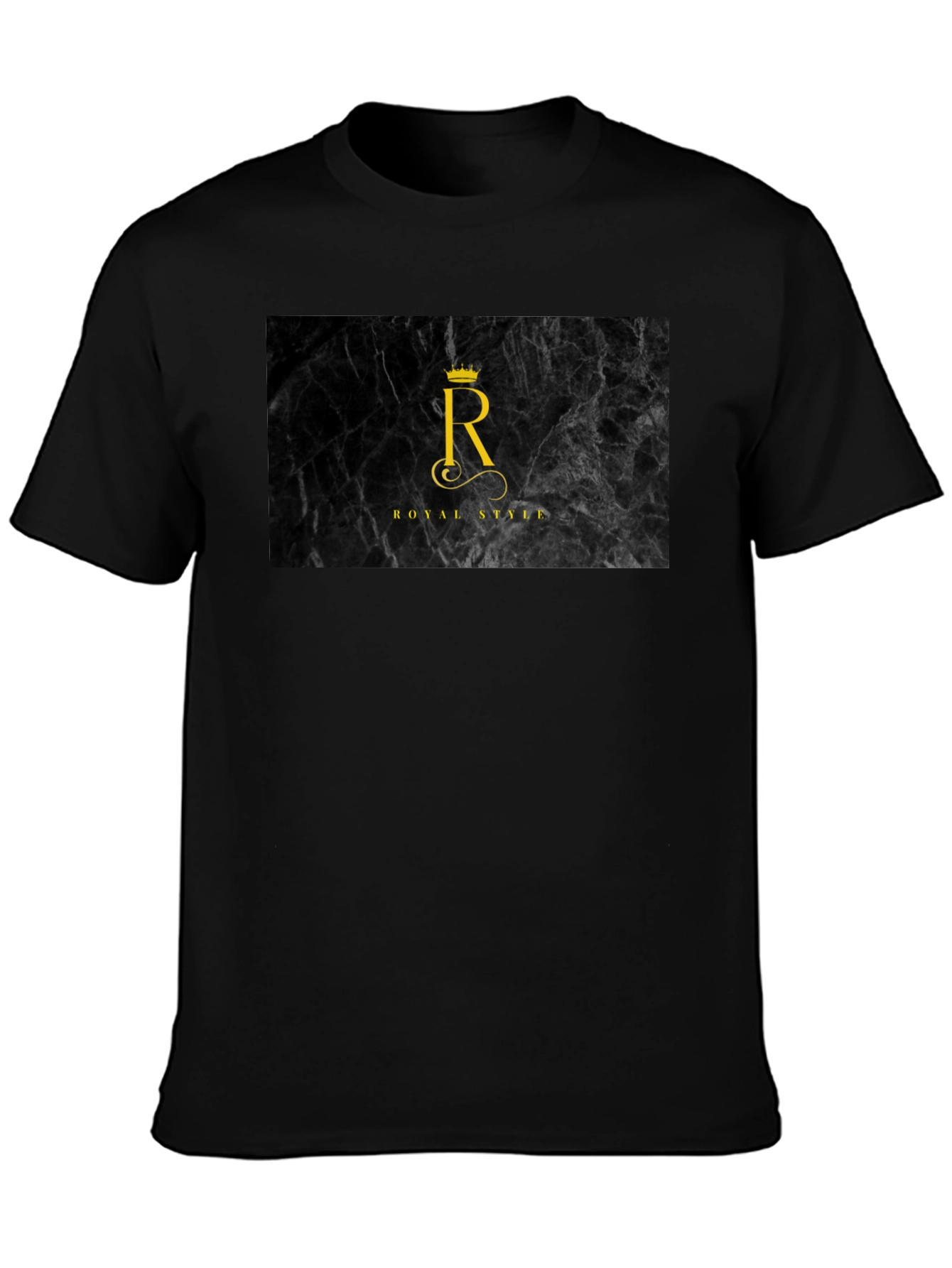 Royal Style Black T-Shirt