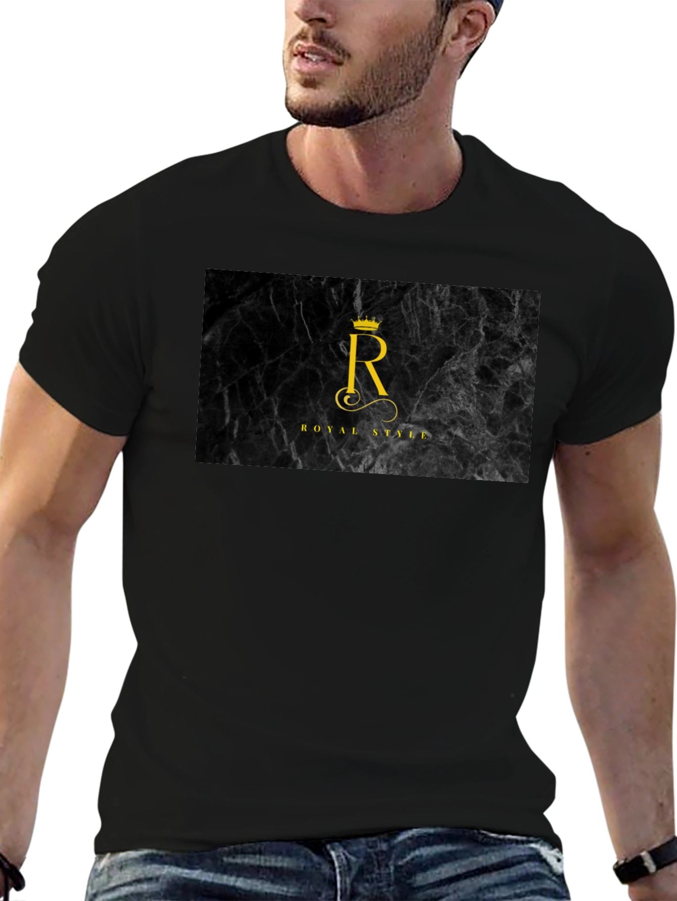 Royal Style Black T-Shirt