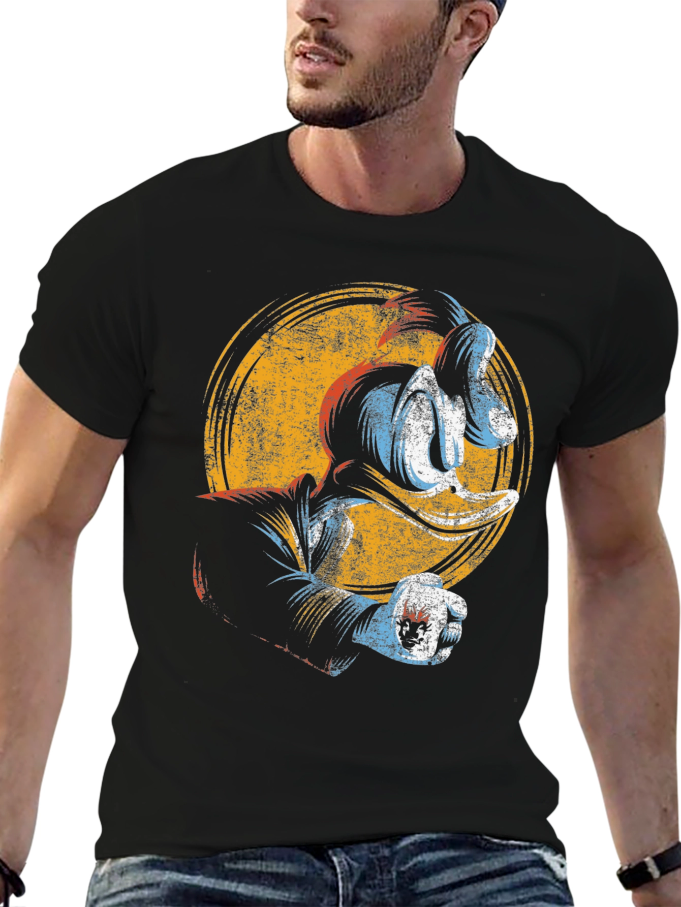 Donald Duck Retro Graphic T-Shirt