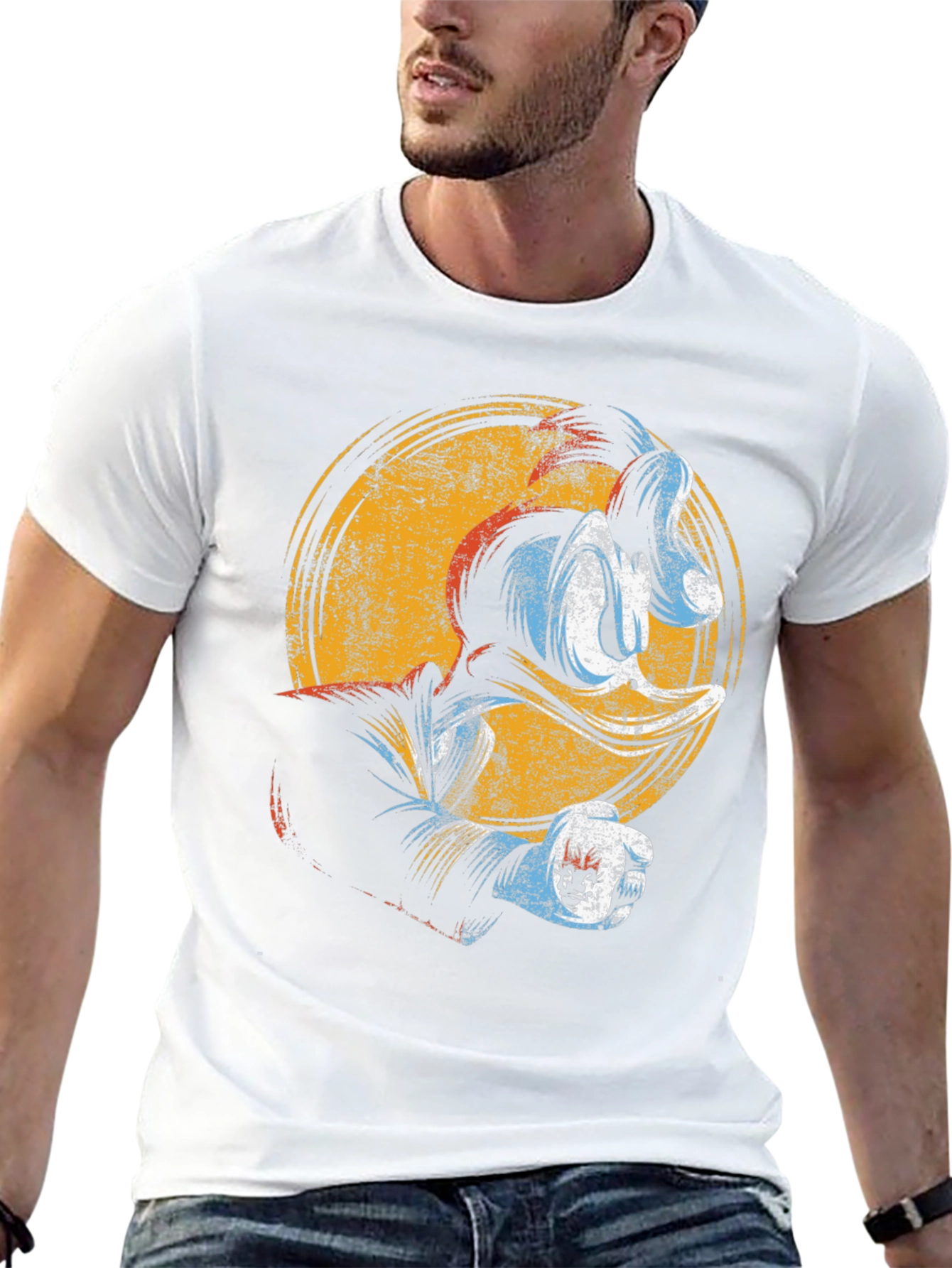 Donald Duck Retro Graphic T-Shirt