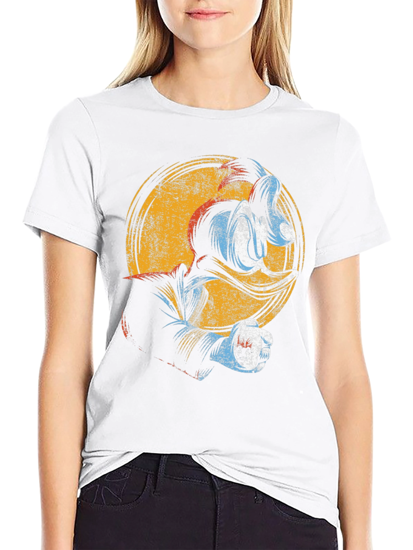 Donald Duck Retro Graphic T-Shirt