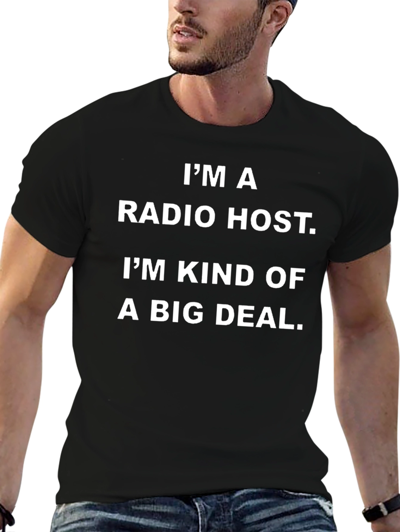 Radio Host Big Deal T-Shirt | Funny Broadcaster Tee