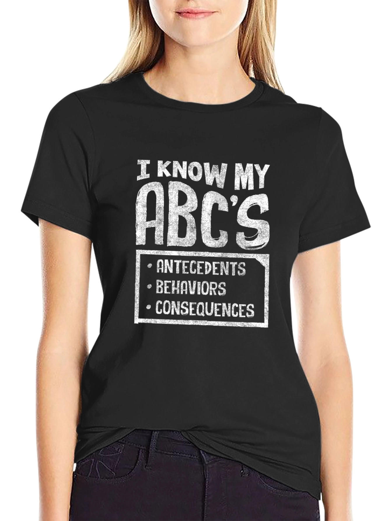 I Know My ABCs Behavior Analyst T-Shirt