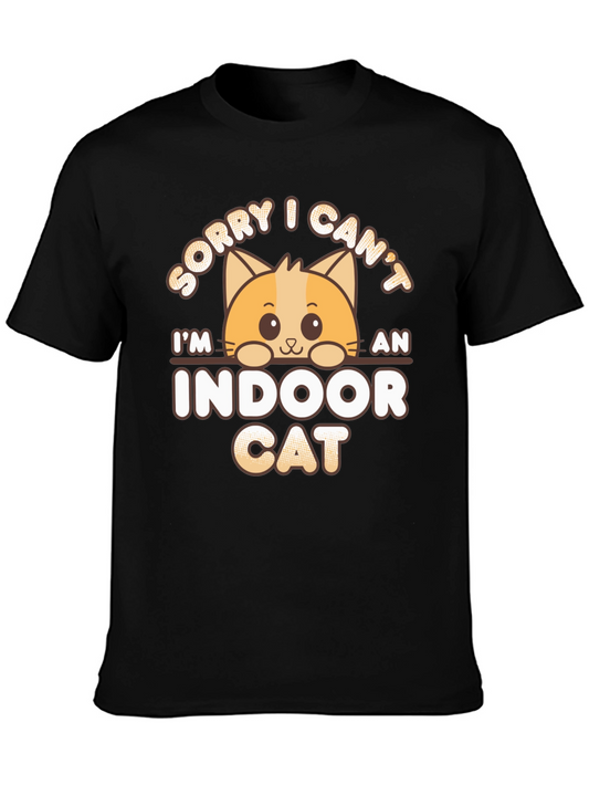 Indoor Cat Graphic T-Shirt