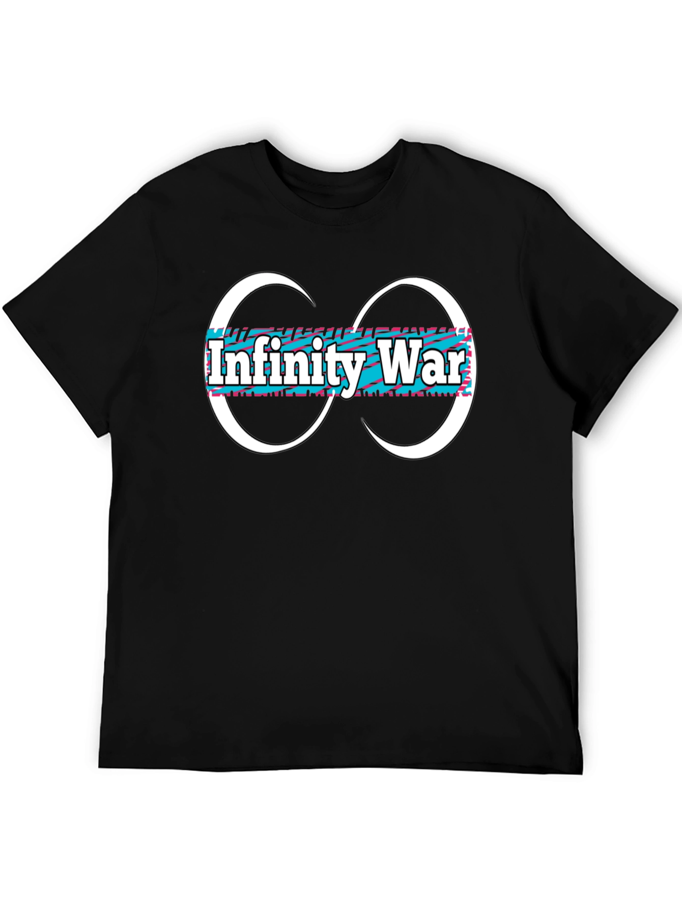 Infinity War Graphic Tee - Black Cotton Blend