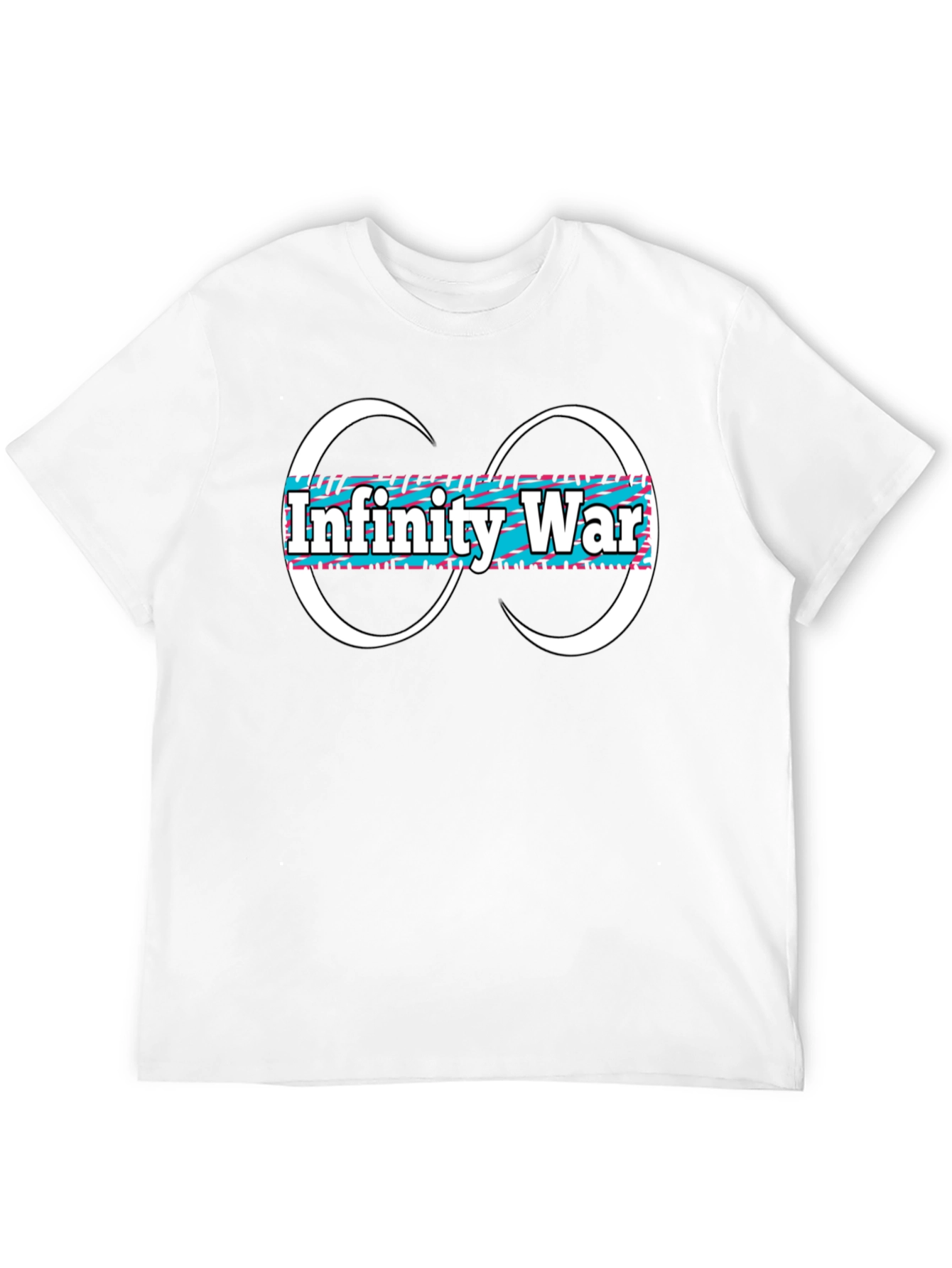Infinity War Graphic Tee - Black Cotton Blend