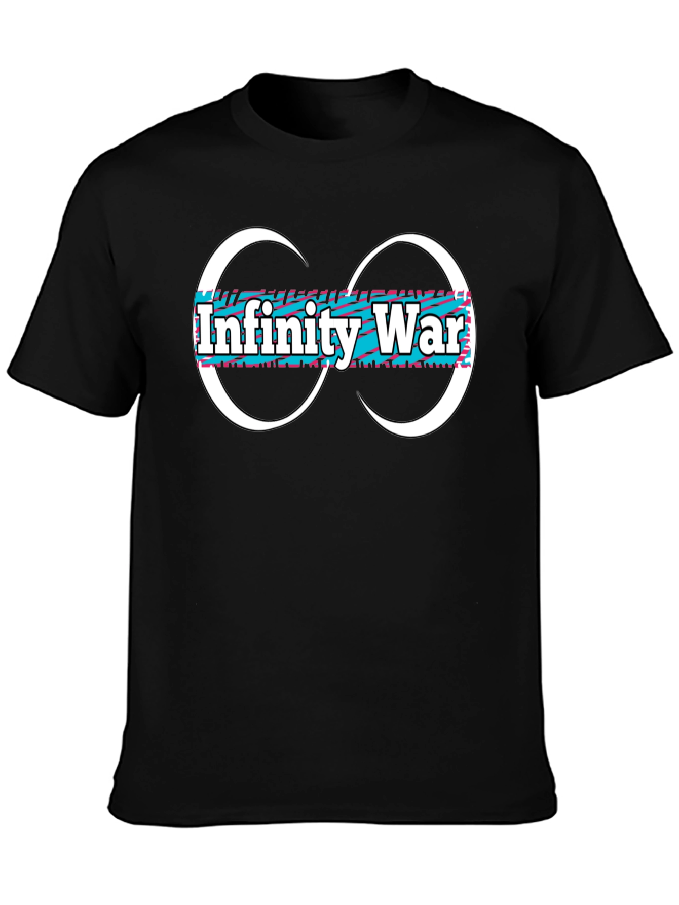 Infinity War Graphic Tee - Black Cotton Blend
