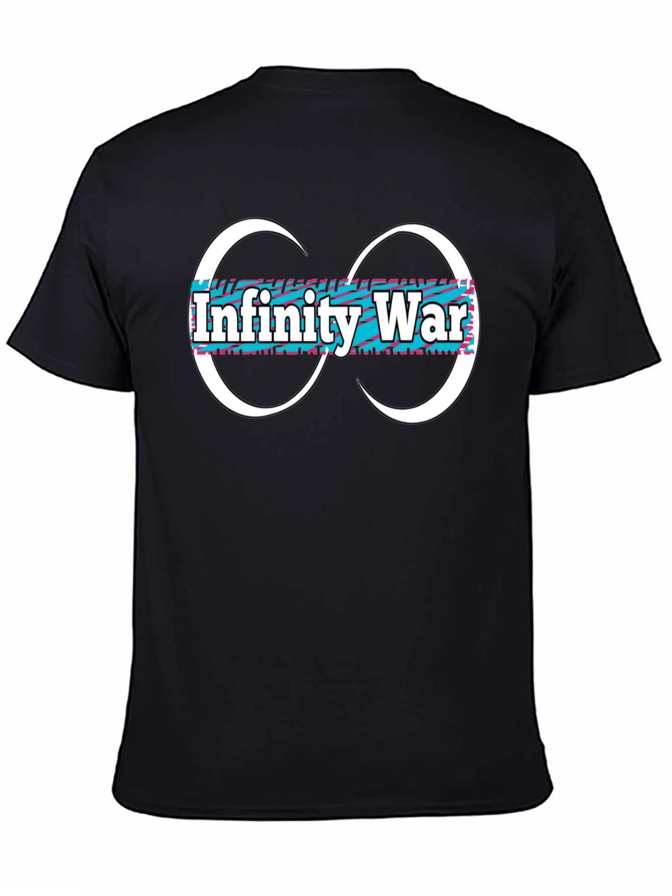 Infinity War Graphic Tee - Black Cotton Blend