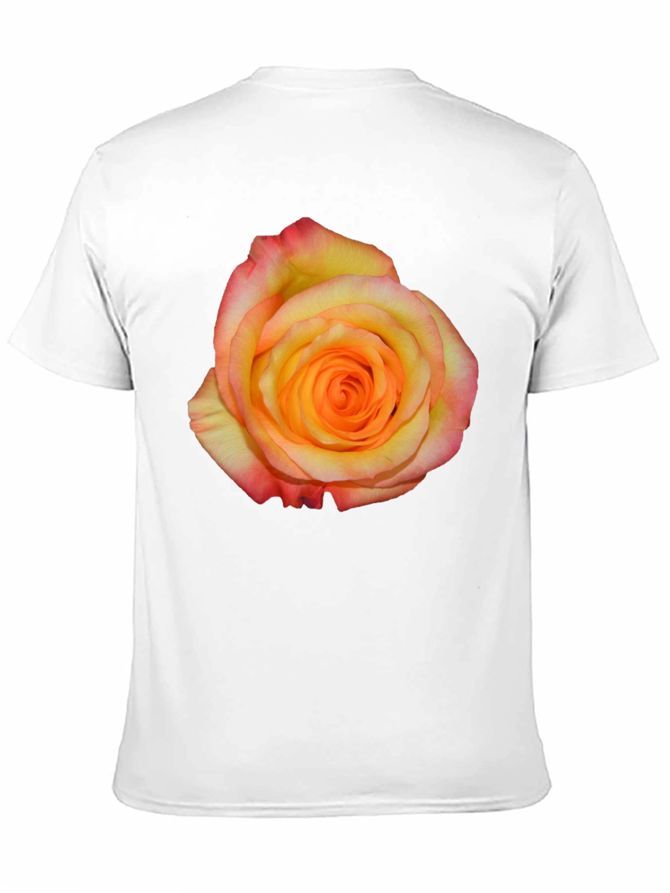 Rose Graphic Black T-Shirt