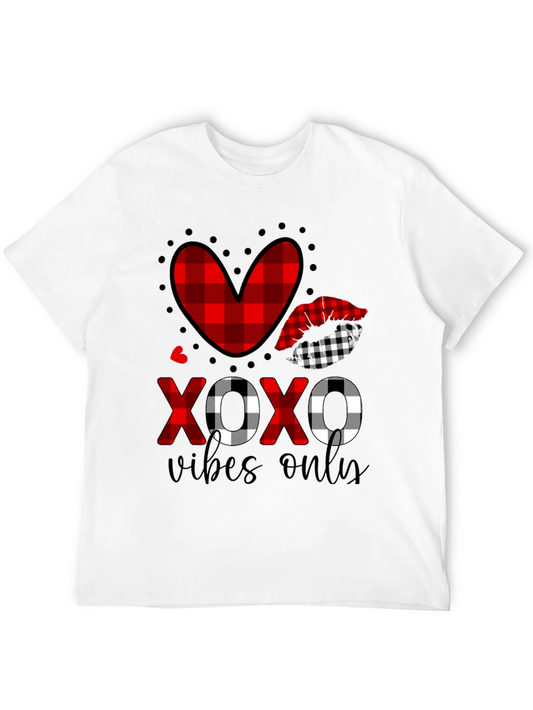 XOXO Vibes Only Valentines Graphic Tee