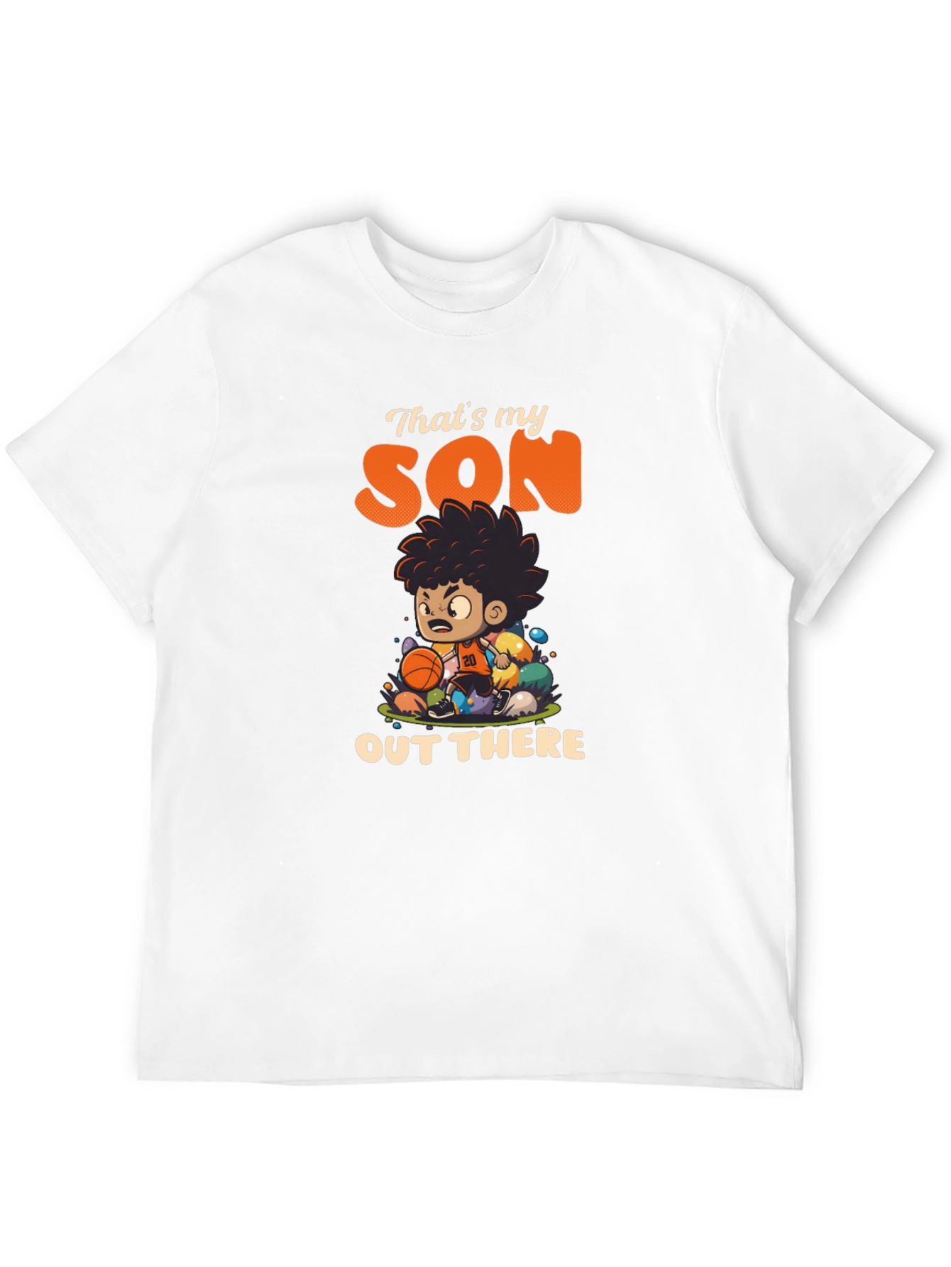 Thats My Son Out There Basketball T-Shirt