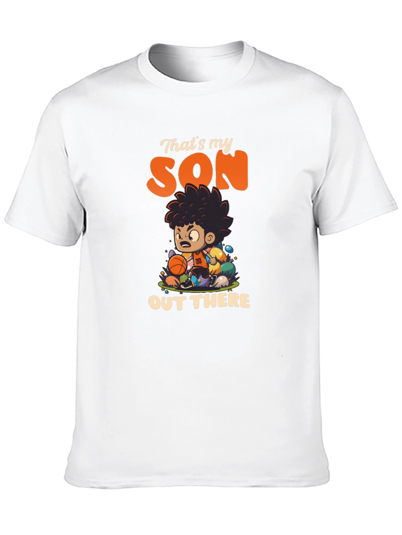 Thats My Son Out There Basketball T-Shirt