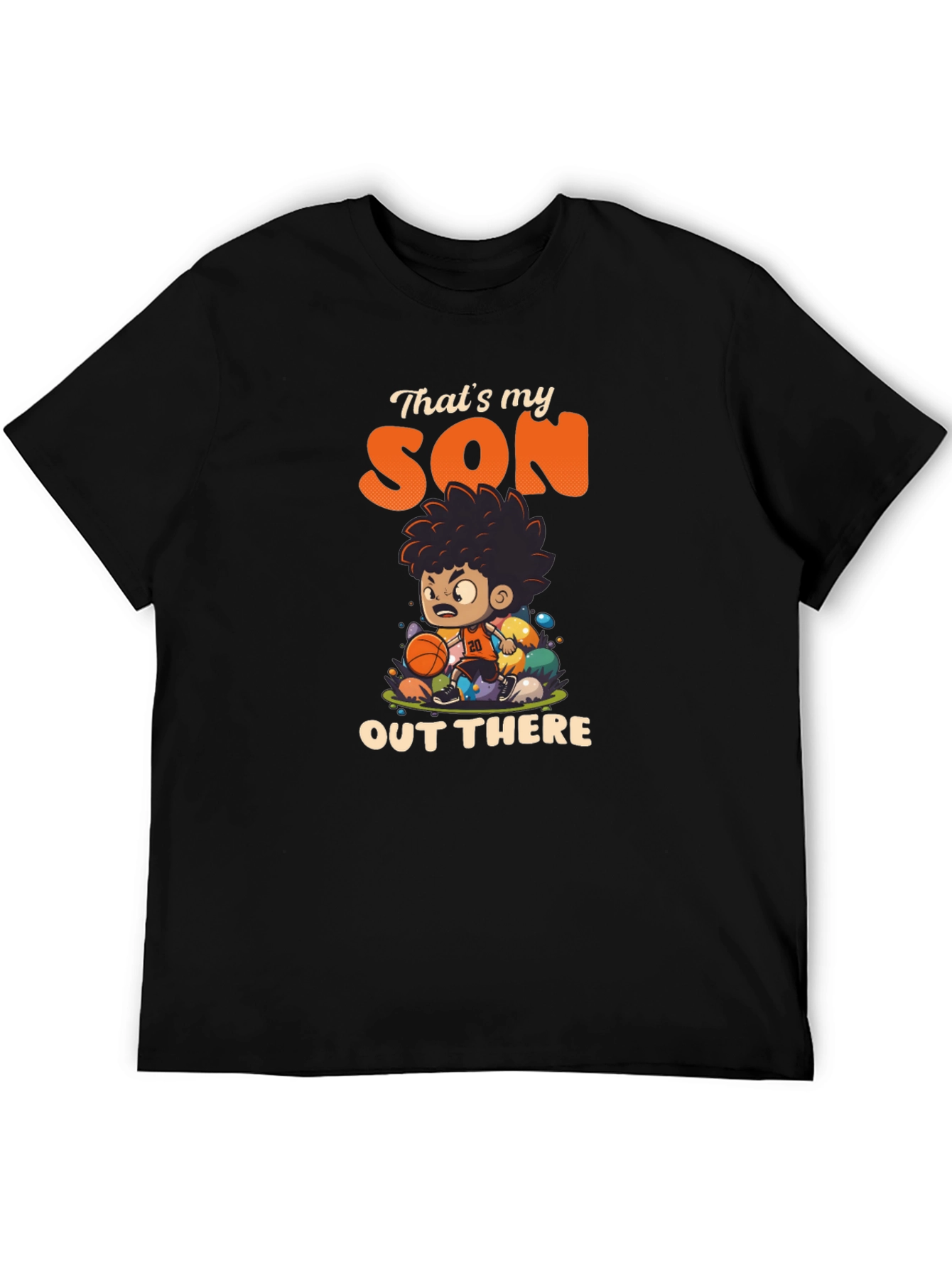 Thats My Son Out There Basketball T-Shirt