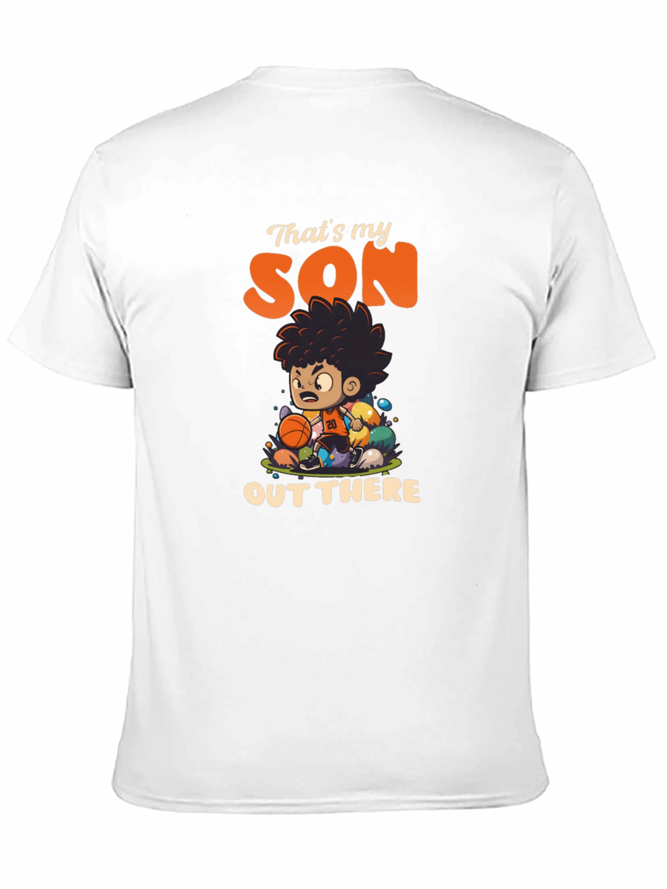 Thats My Son Out There Basketball T-Shirt