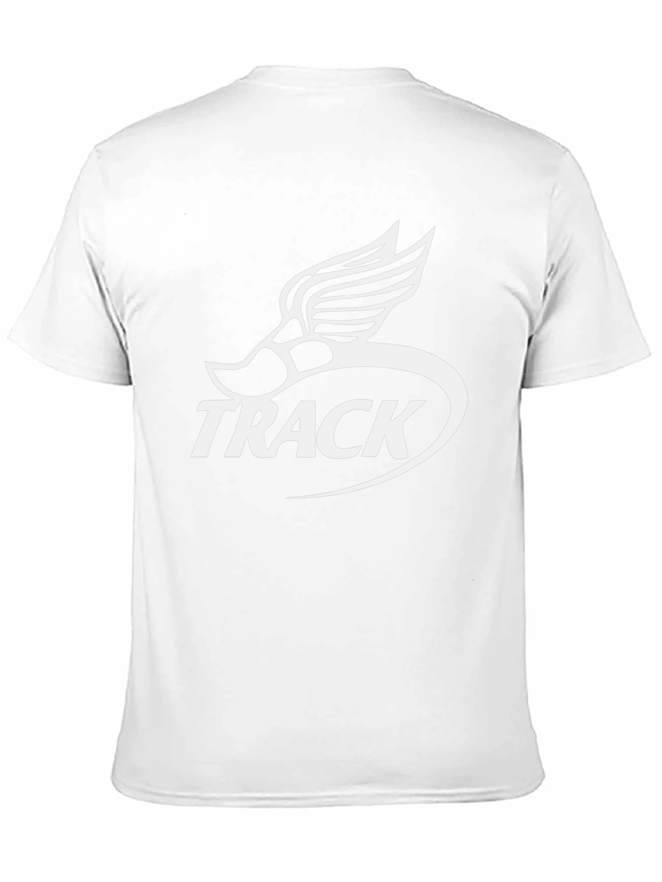 Track Shoe Winged Logo Black T-Shirt