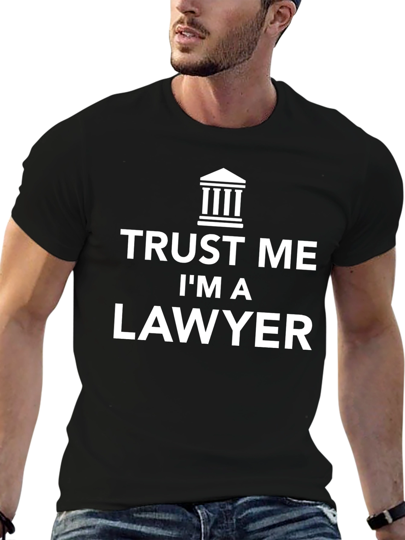 Trust Me Im A Lawyer T-Shirt - Black