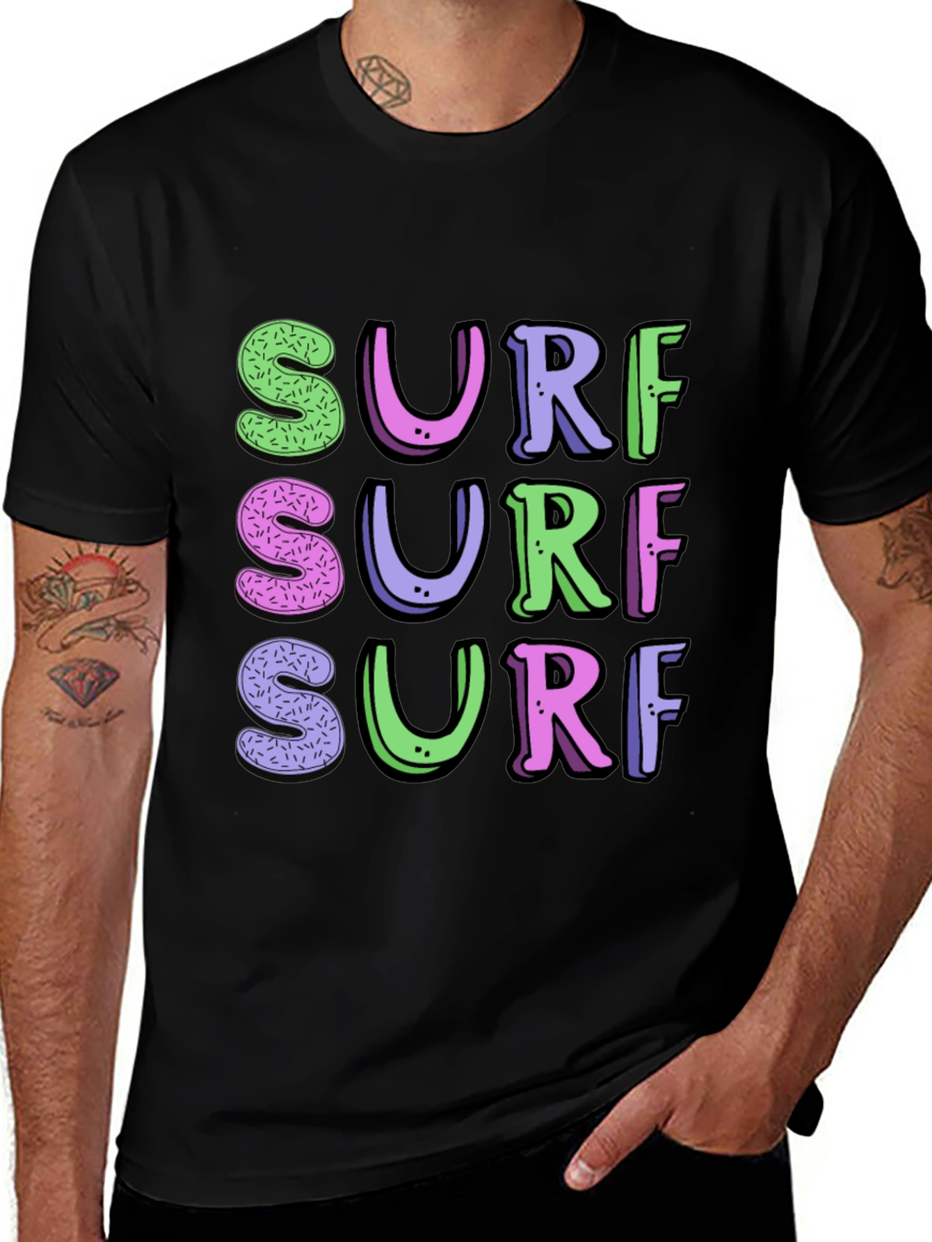 Surf Graphic Tee - Summer Vibes