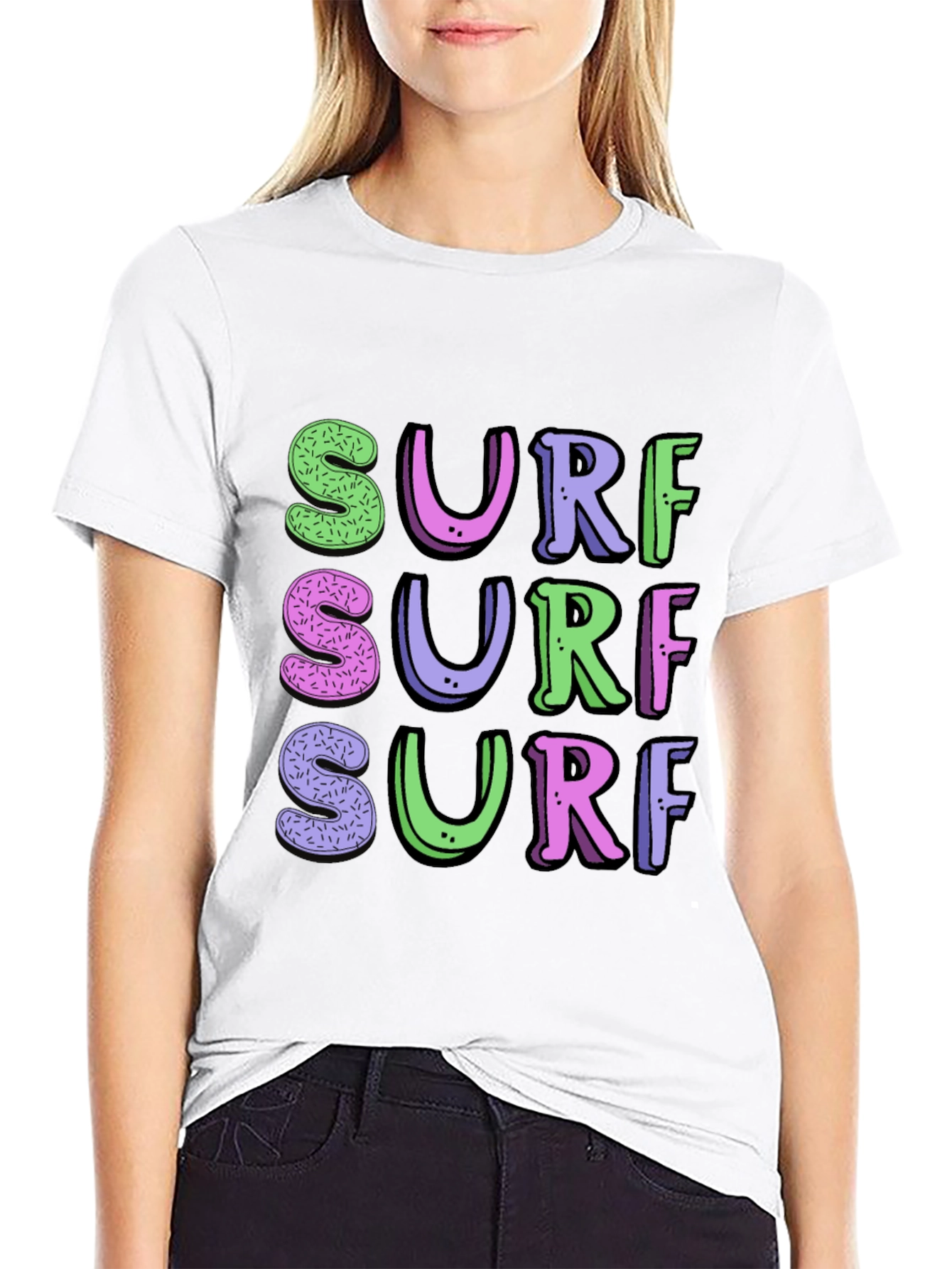 Surf Graphic Tee - Summer Vibes