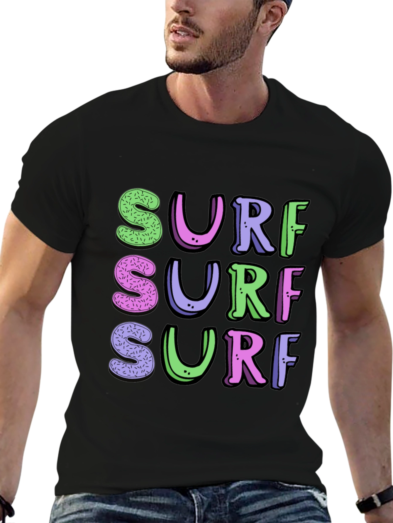 Surf Graphic Tee - Summer Vibes