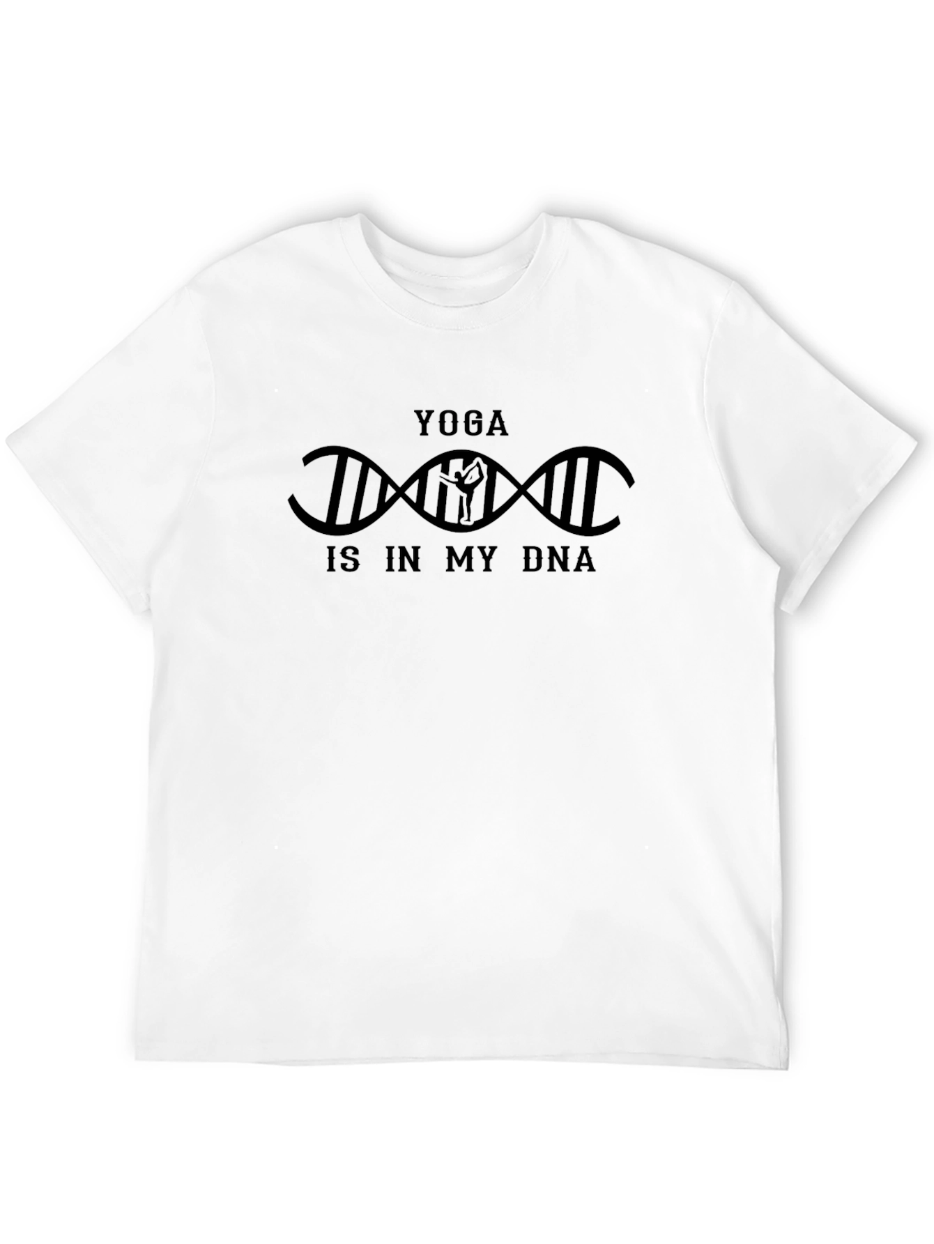 Yoga DNA T-Shirt - Unisex Black Tee