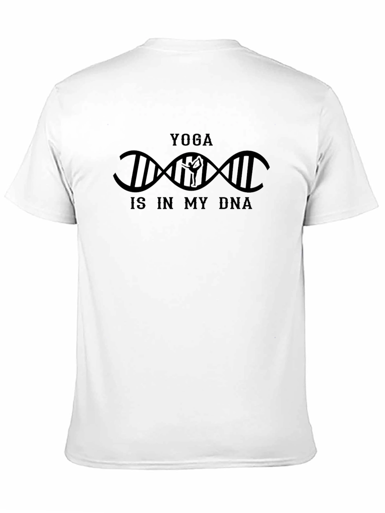 Yoga DNA T-Shirt - Unisex Black Tee