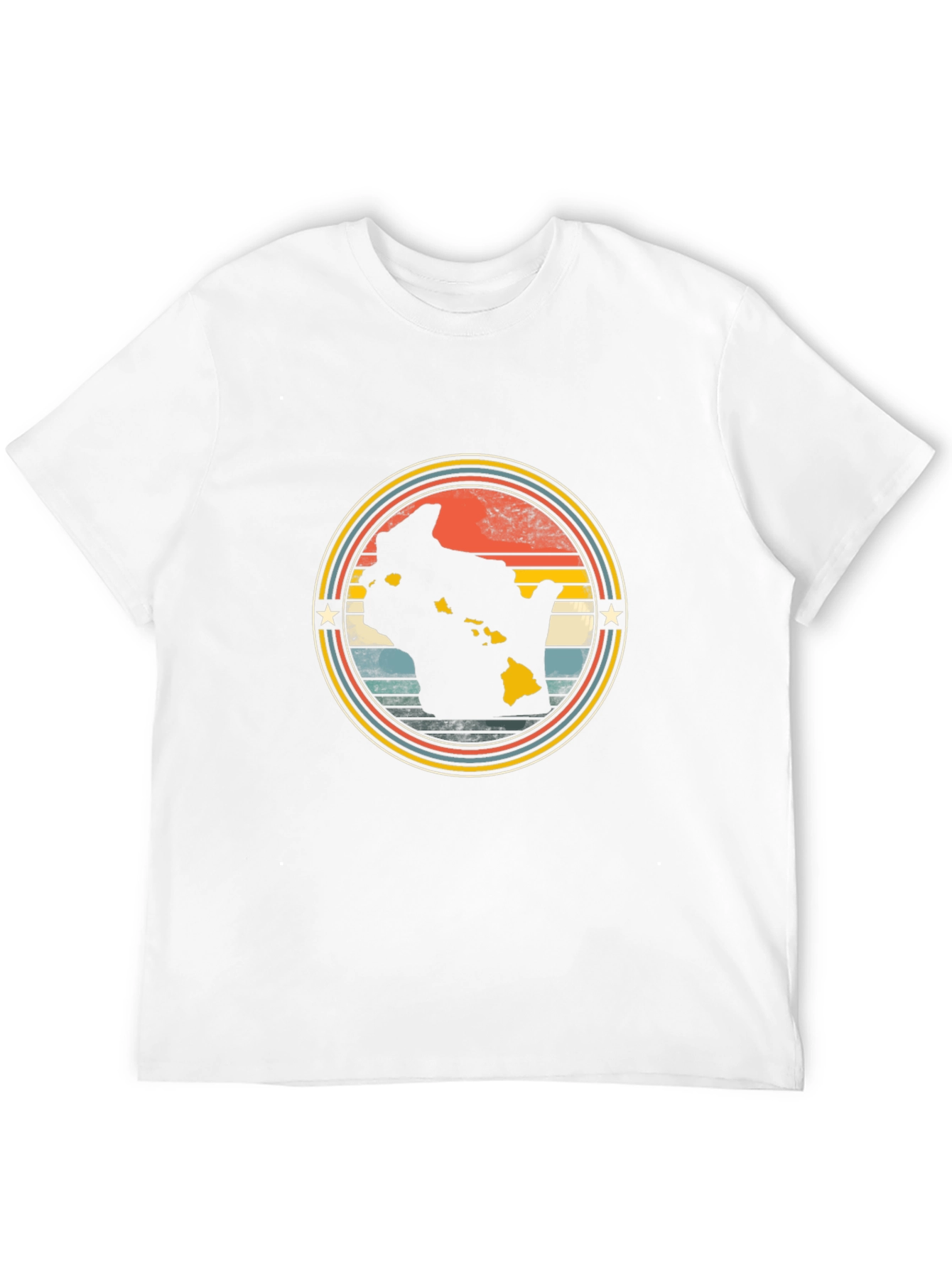 Retro Hawaii Islands T-Shirt
