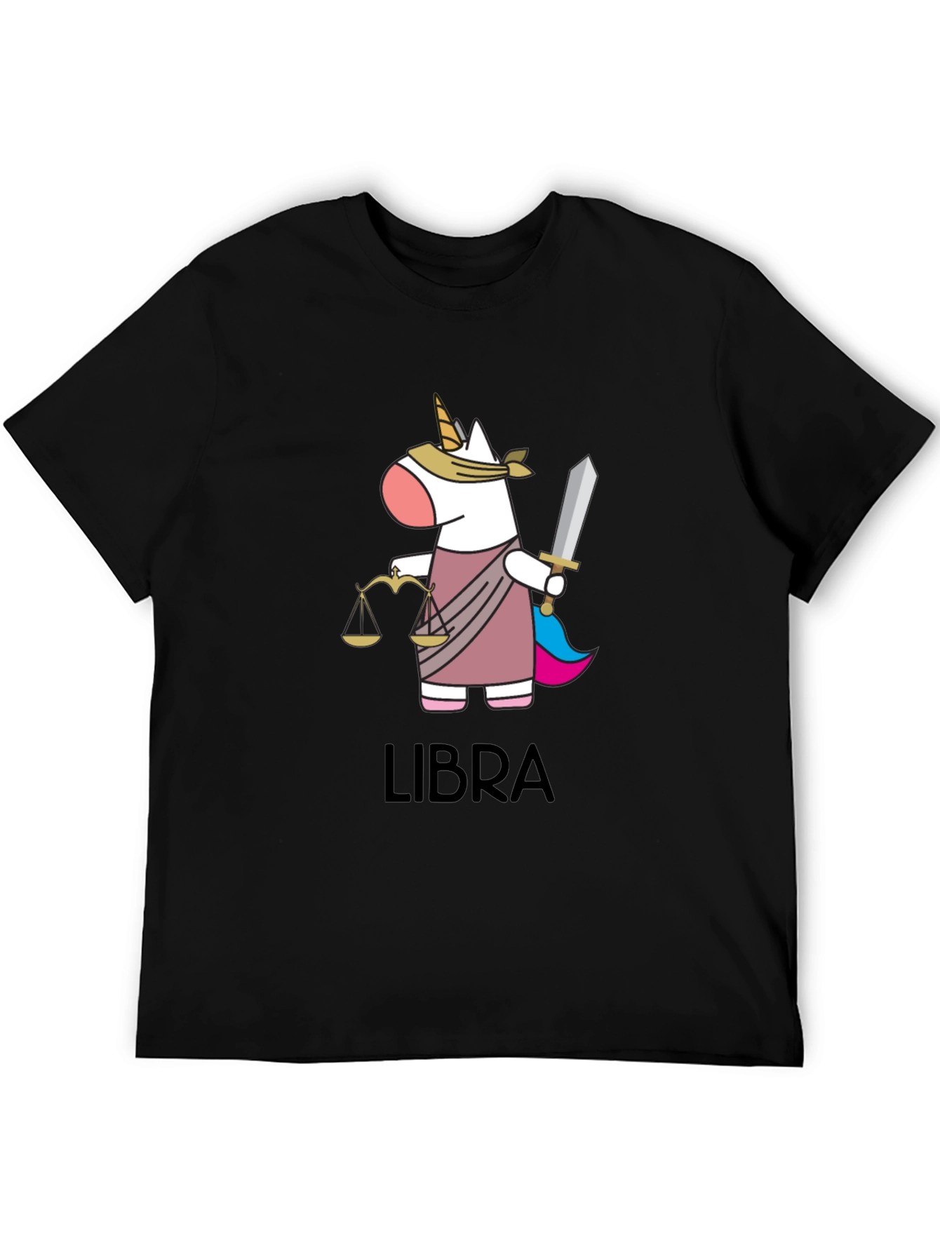 Libra Zodiac Unicorn T-Shirt