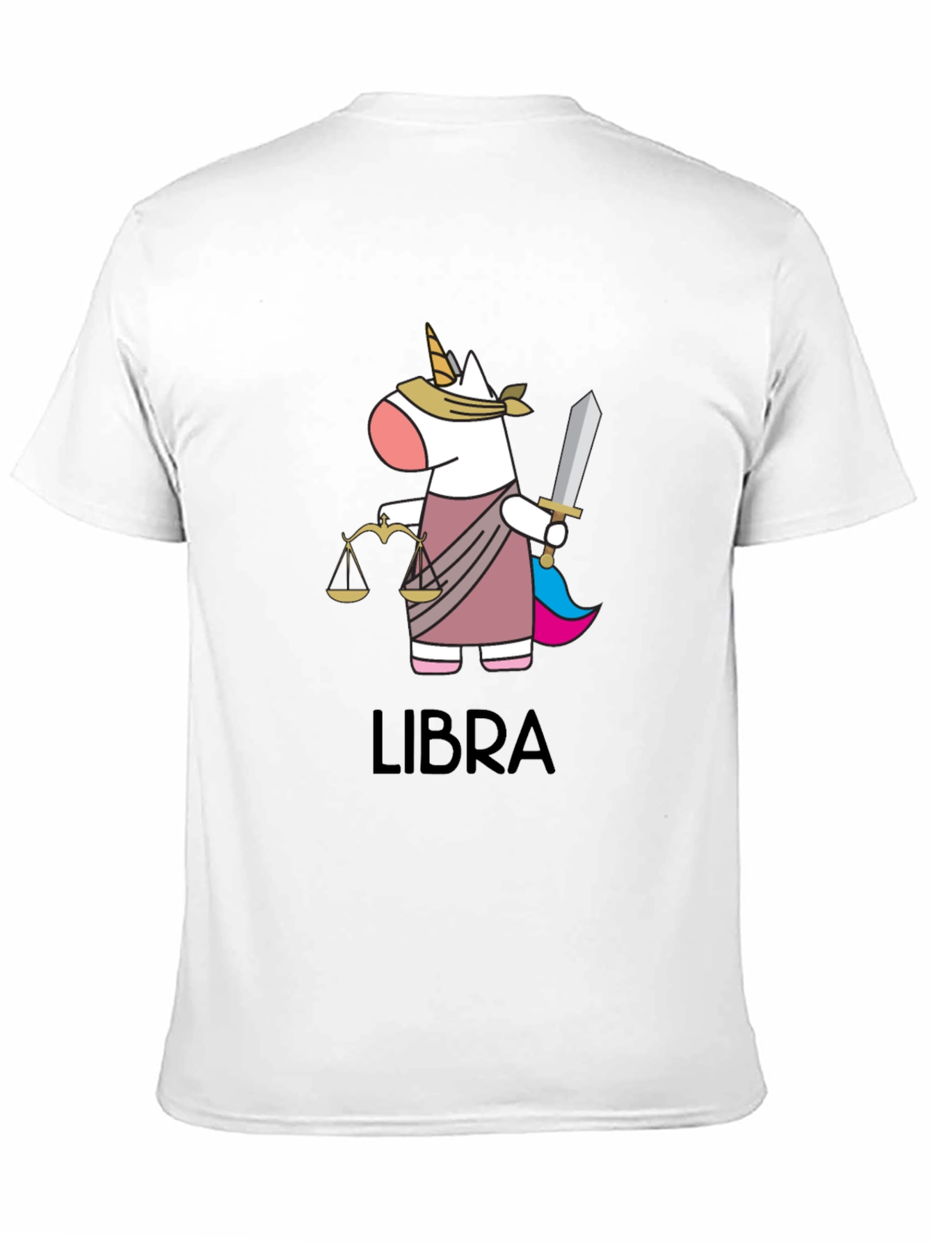 Libra Zodiac Unicorn T-Shirt
