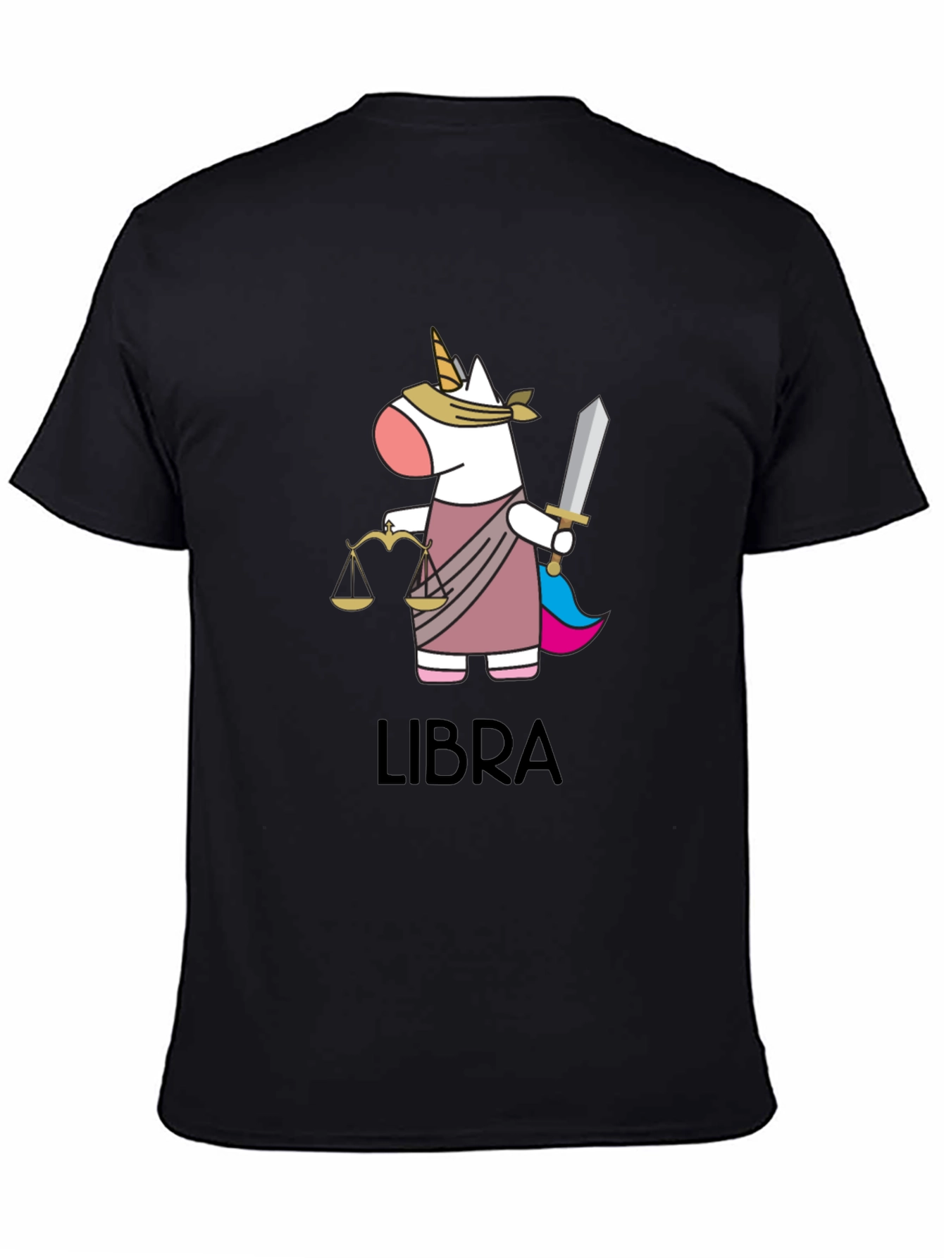 Libra Zodiac Unicorn T-Shirt