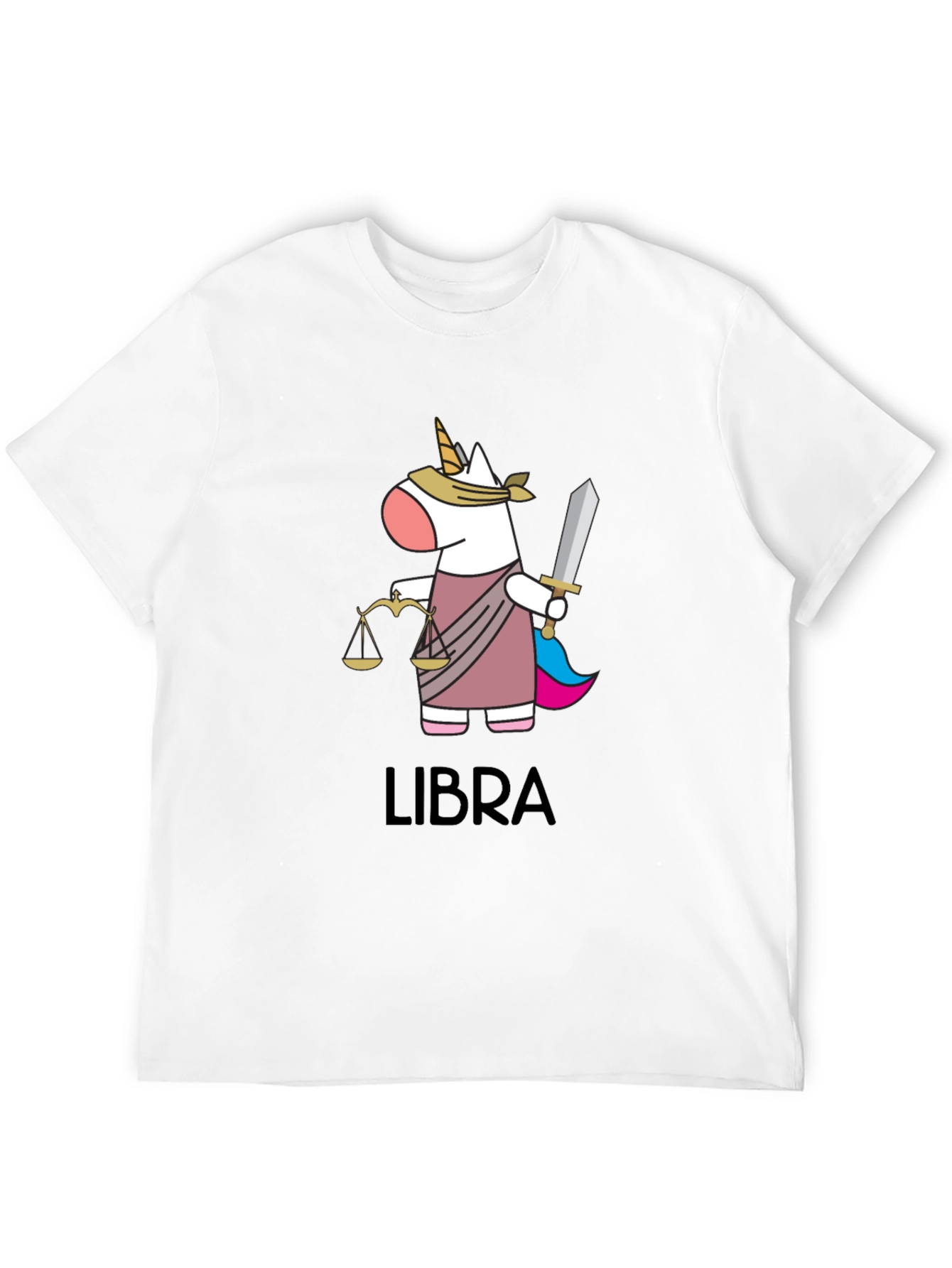 Libra Zodiac Unicorn T-Shirt