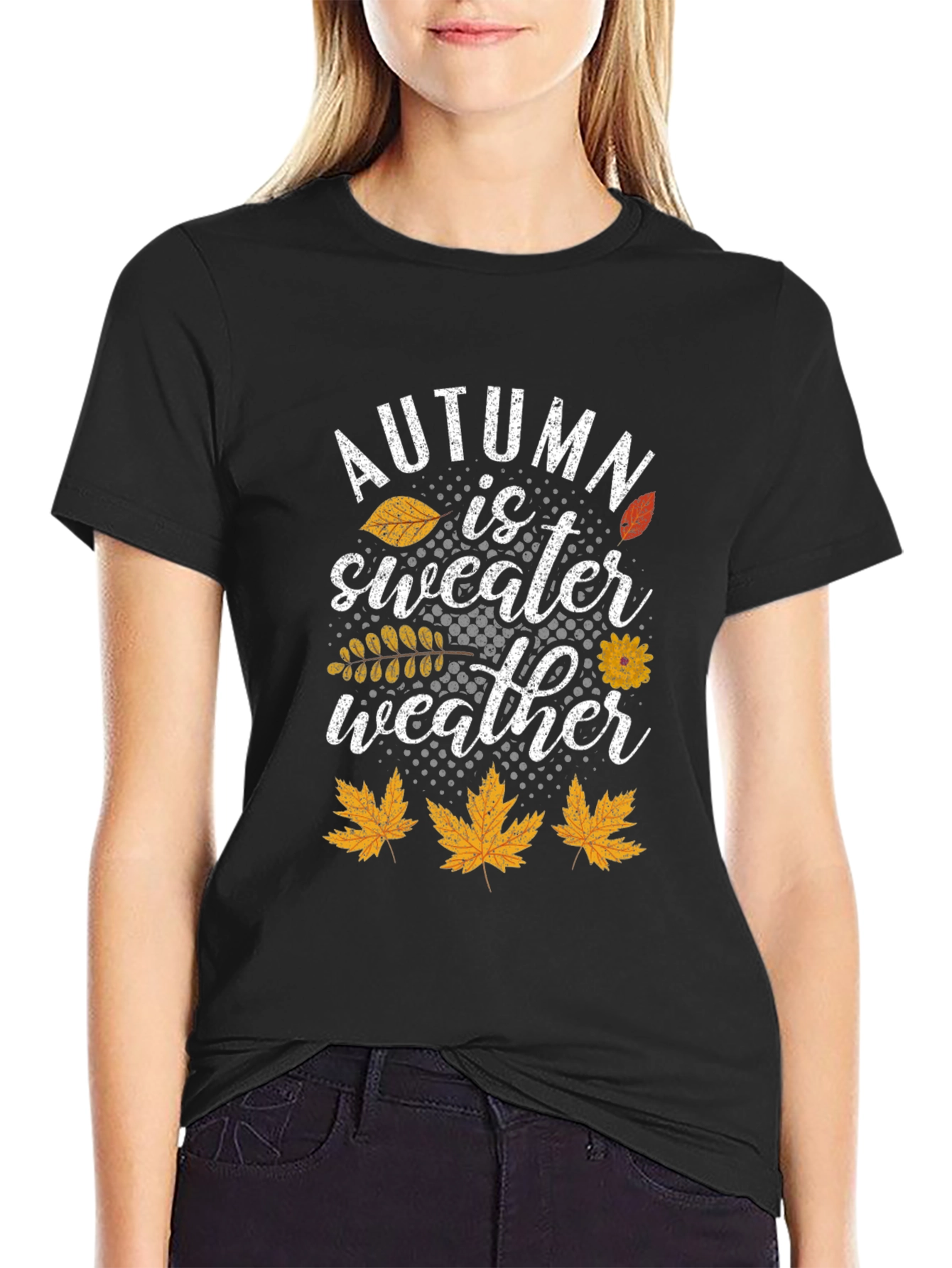 Autumn Sweater Weather Graphic Tee