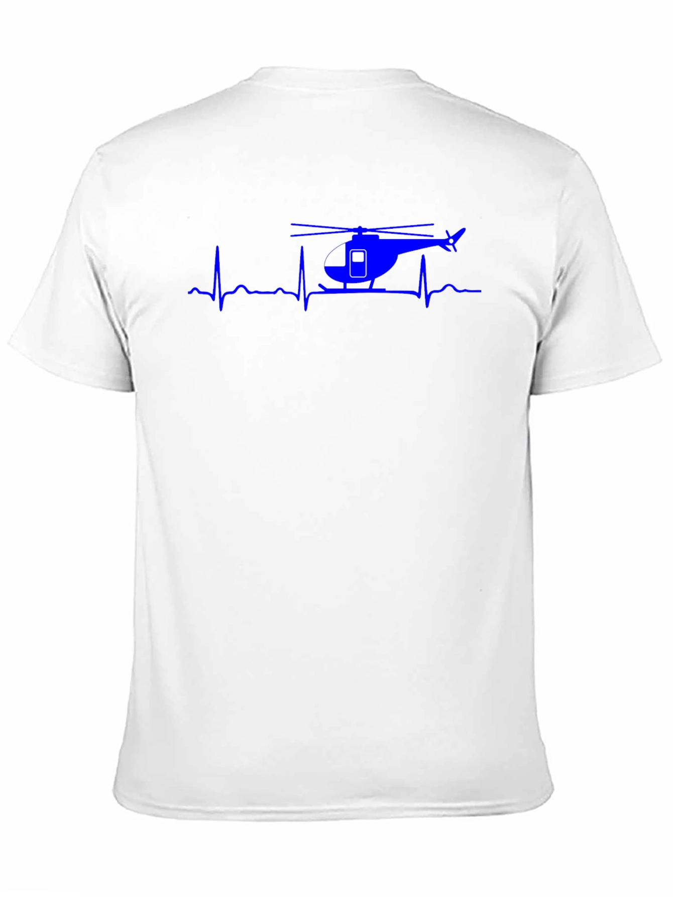 Helicopter Heartbeat Graphic Tee