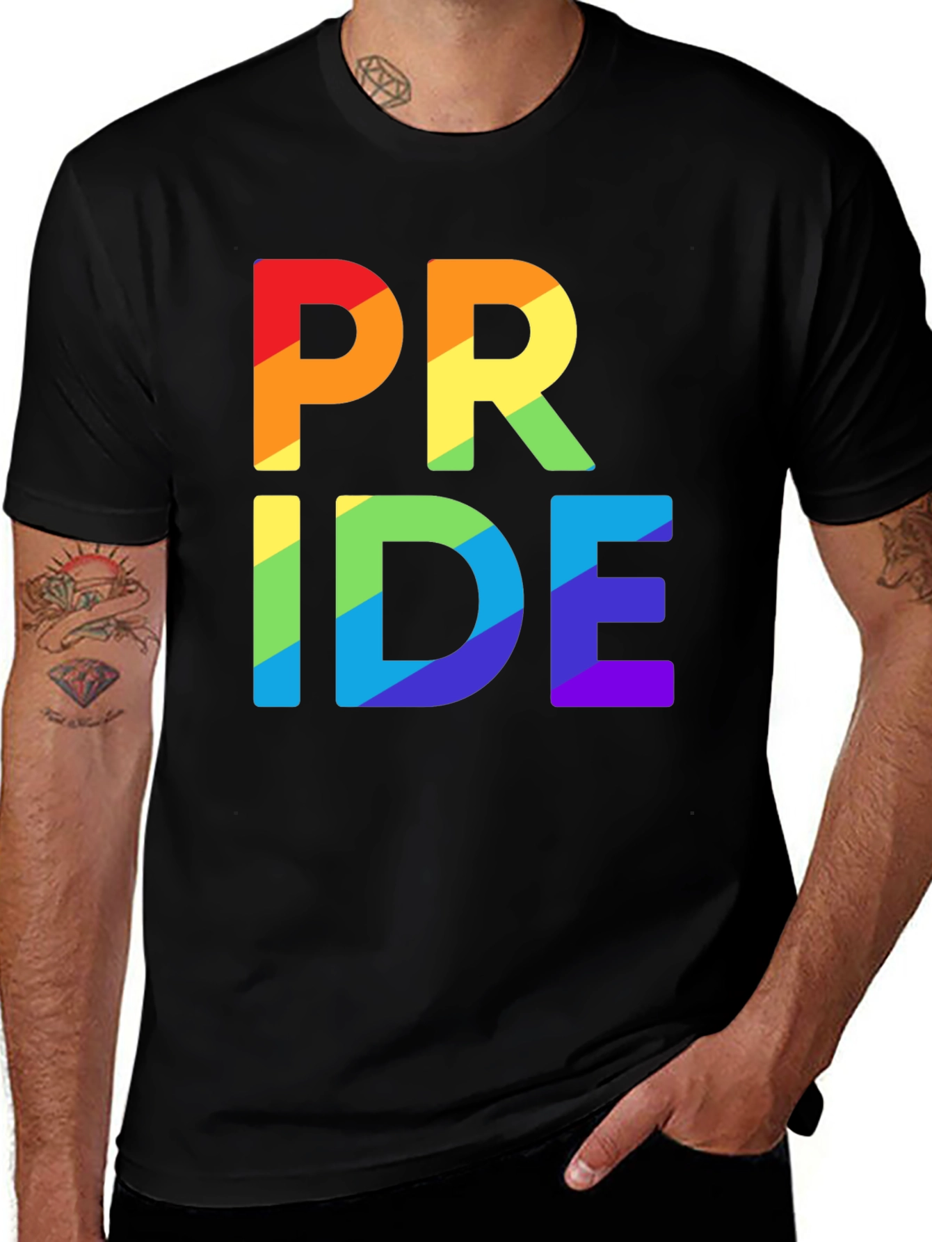 Rainbow Pride Graphic Tee