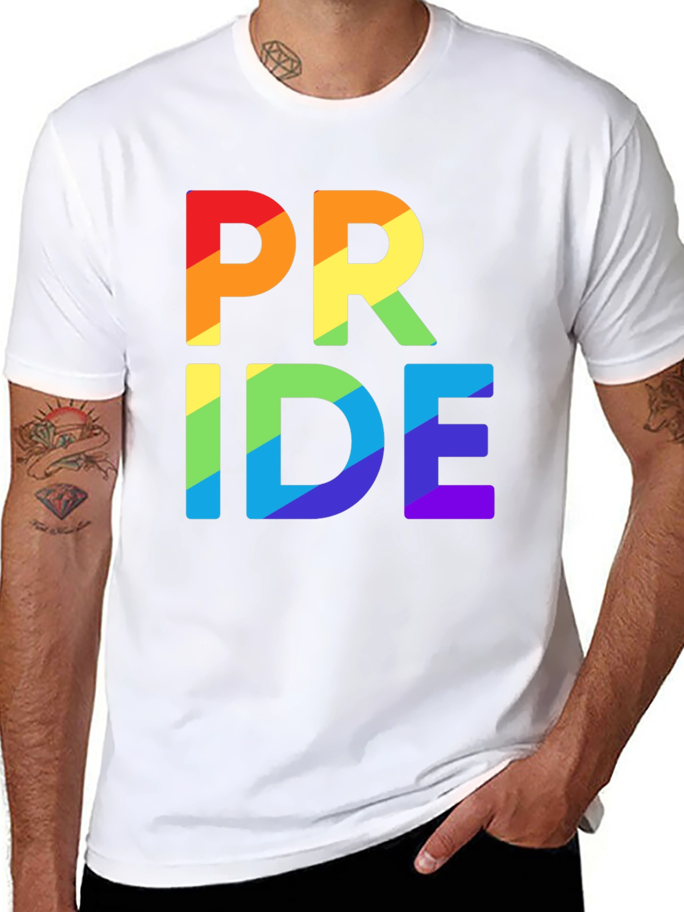 Rainbow Pride Graphic Tee