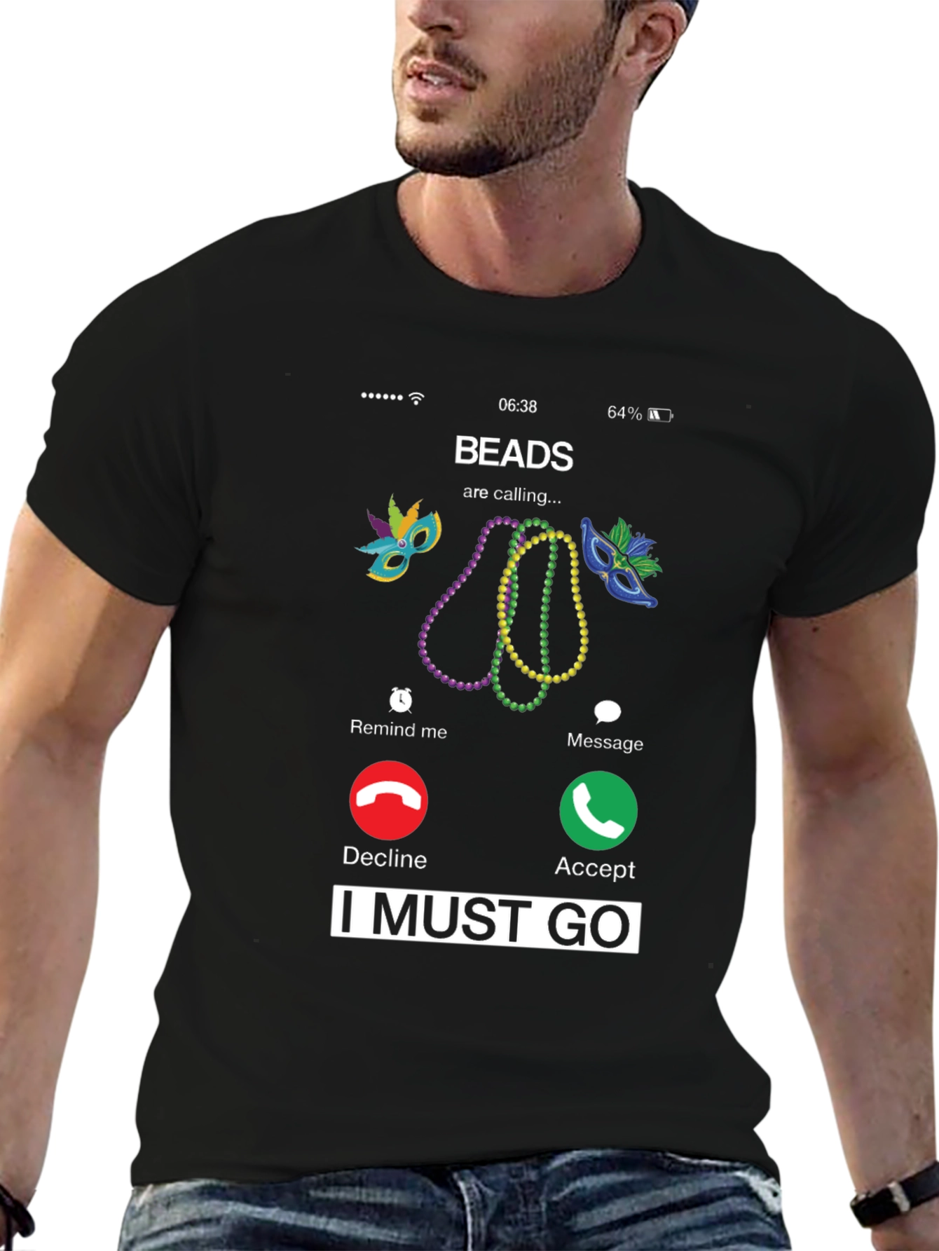 Beads Are Calling Mardi Gras T-Shirt