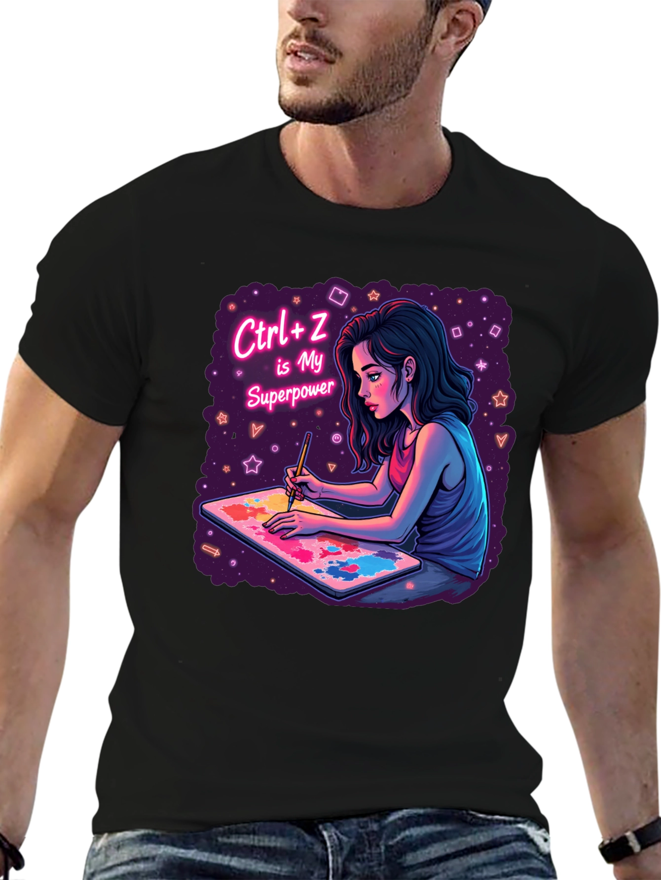 Ctrl+Z Is My Superpower Graphic Tee