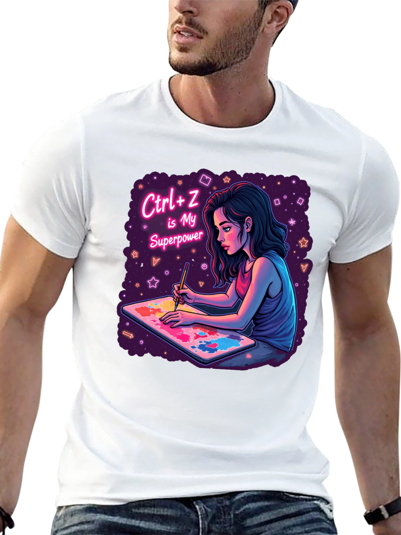 Ctrl+Z Is My Superpower Graphic Tee