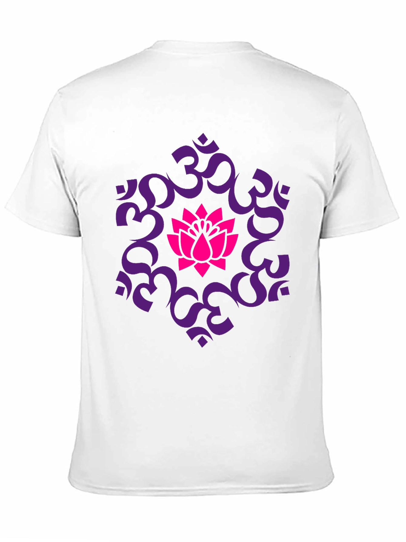 Om Lotus Graphic T-Shirt - Spiritual Yoga Tee