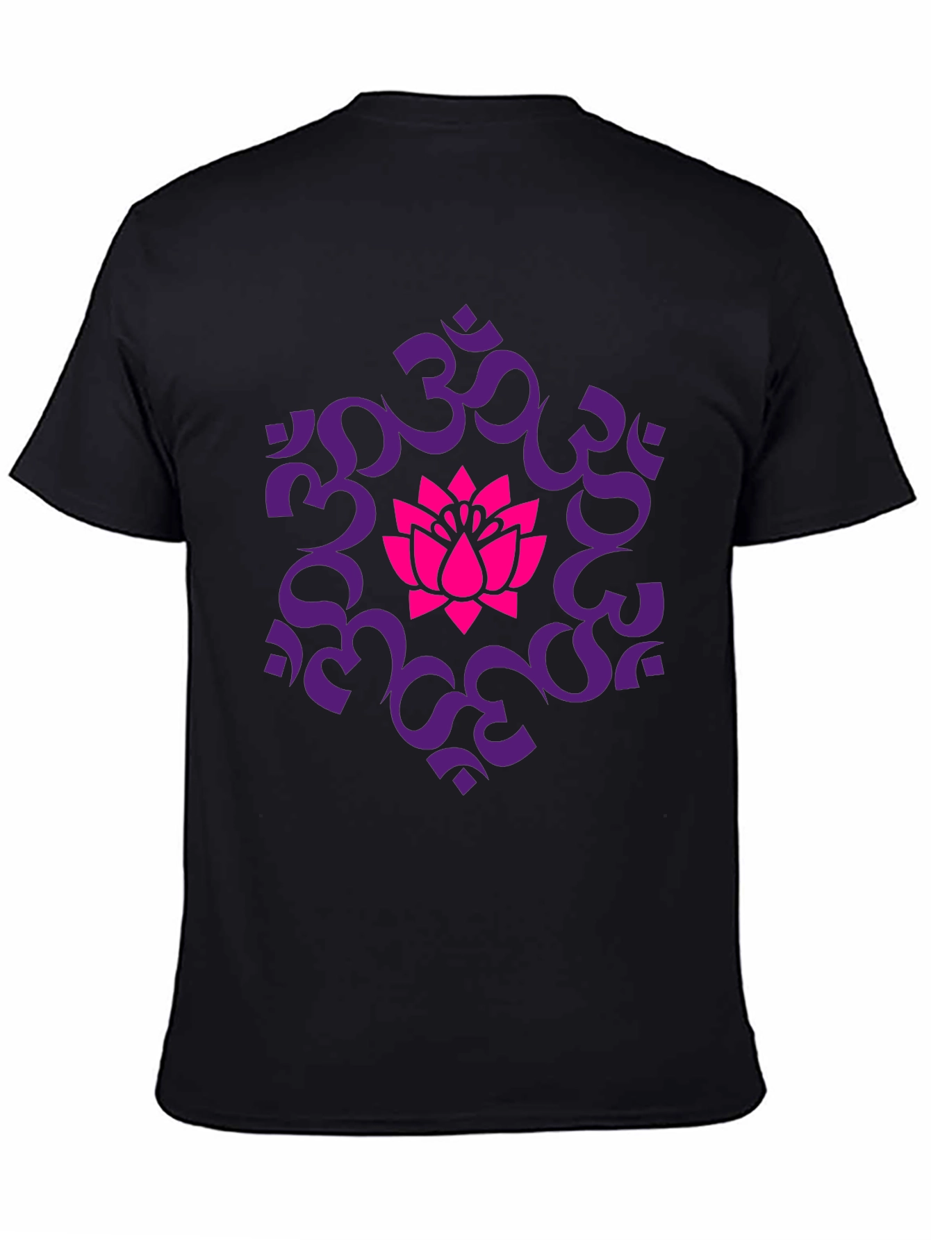 Om Lotus Graphic T-Shirt - Spiritual Yoga Tee