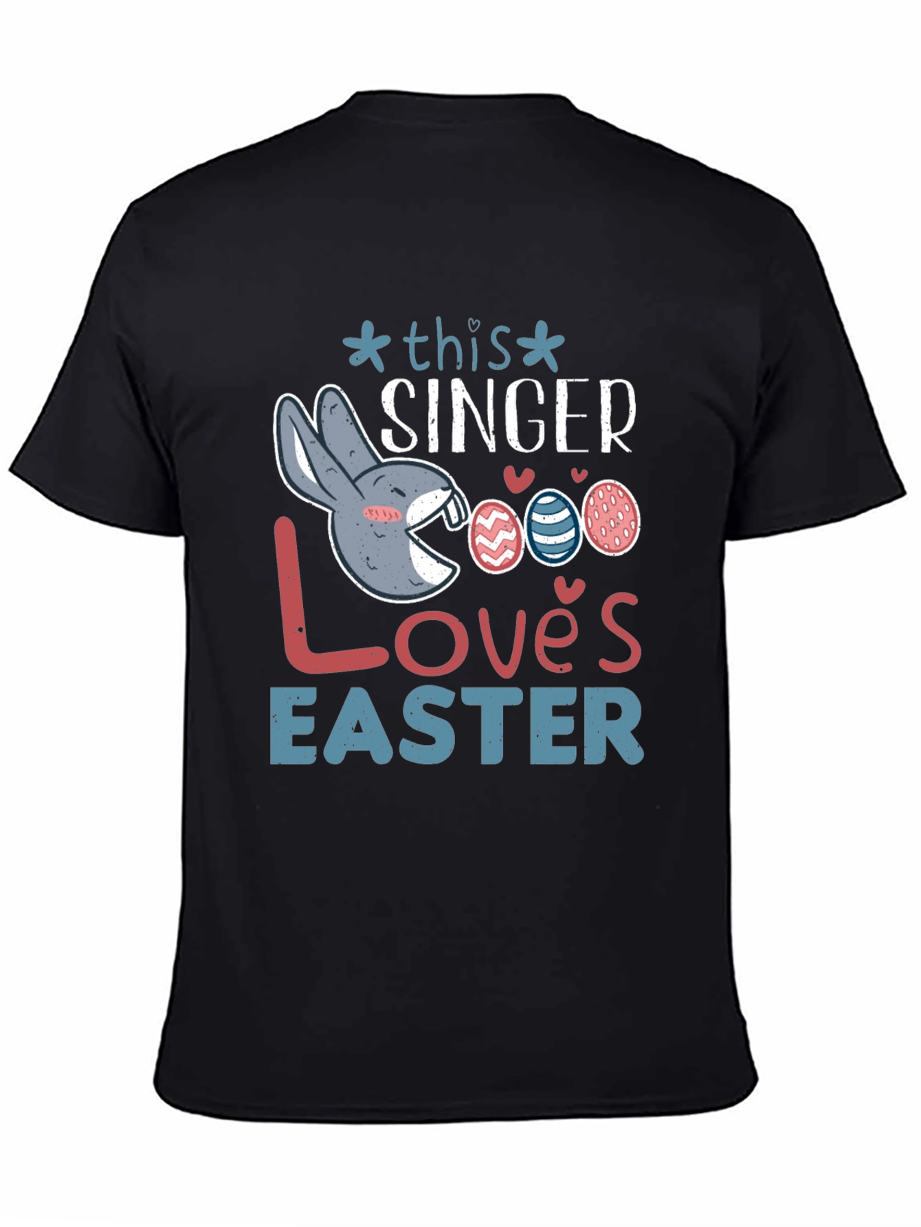 This Singer Loves Easter Bunny T-Shirt