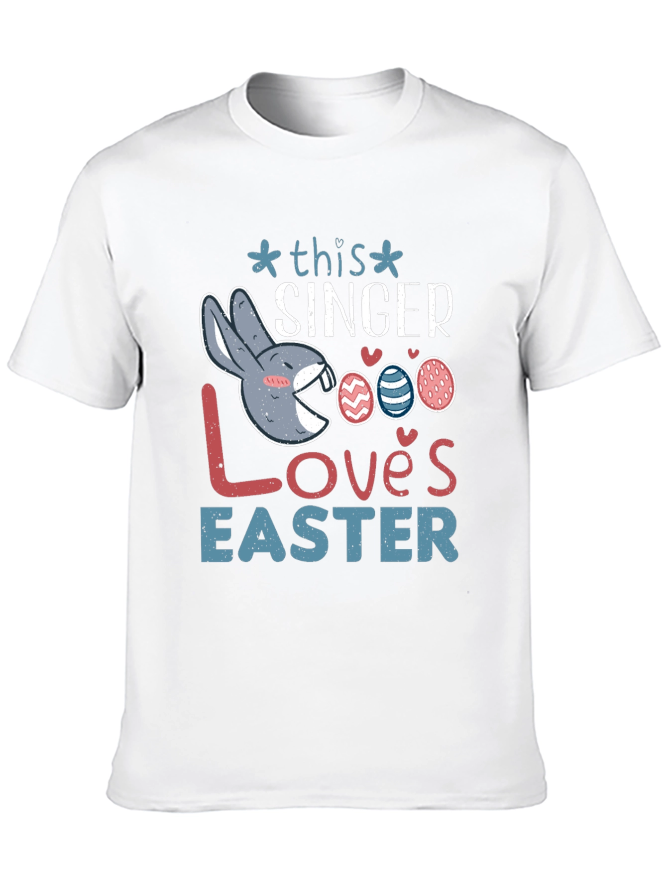 This Singer Loves Easter Bunny T-Shirt