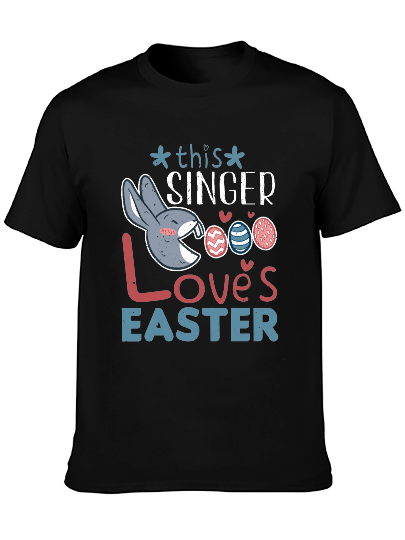 This Singer Loves Easter Bunny T-Shirt