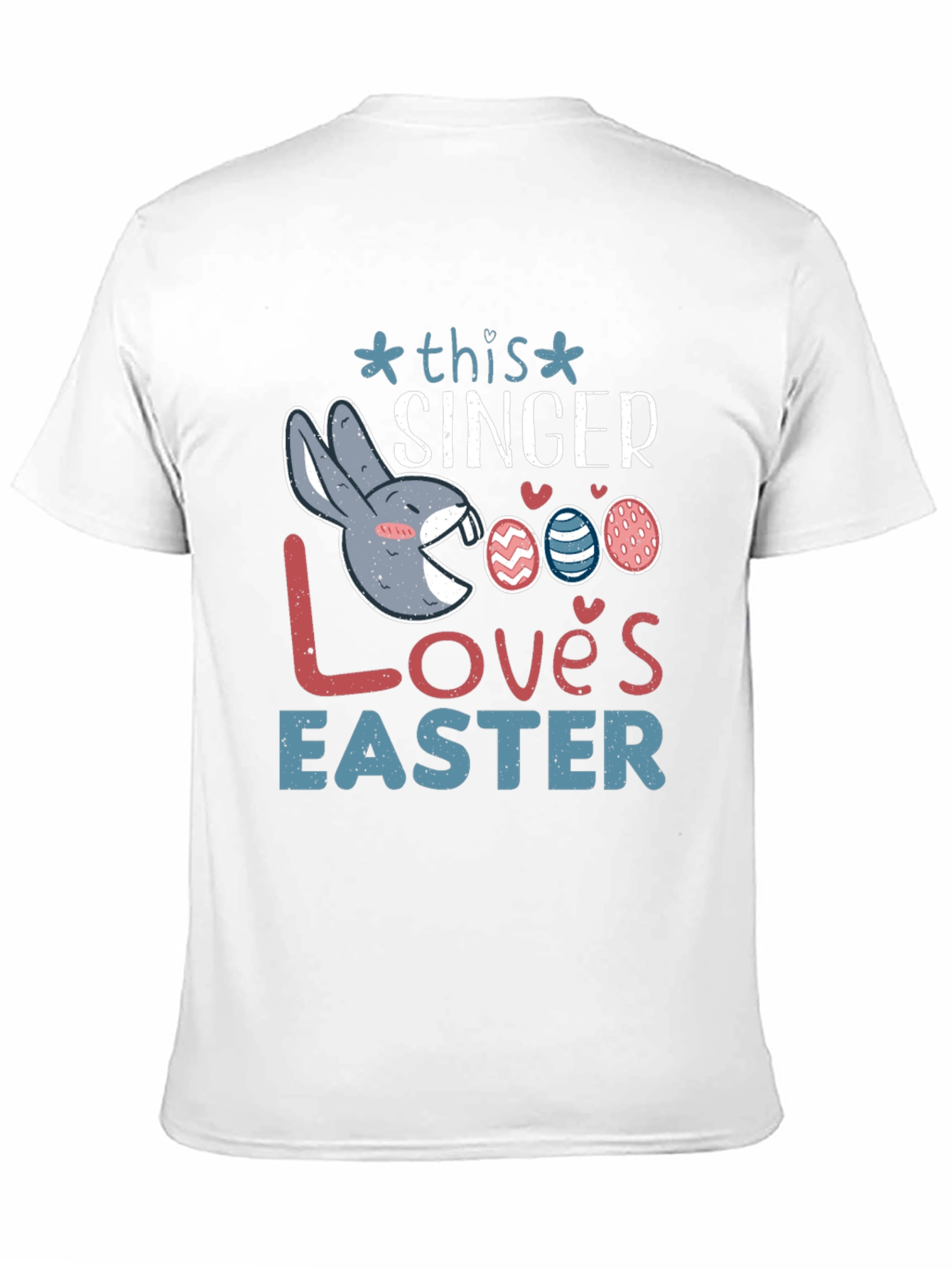 This Singer Loves Easter Bunny T-Shirt