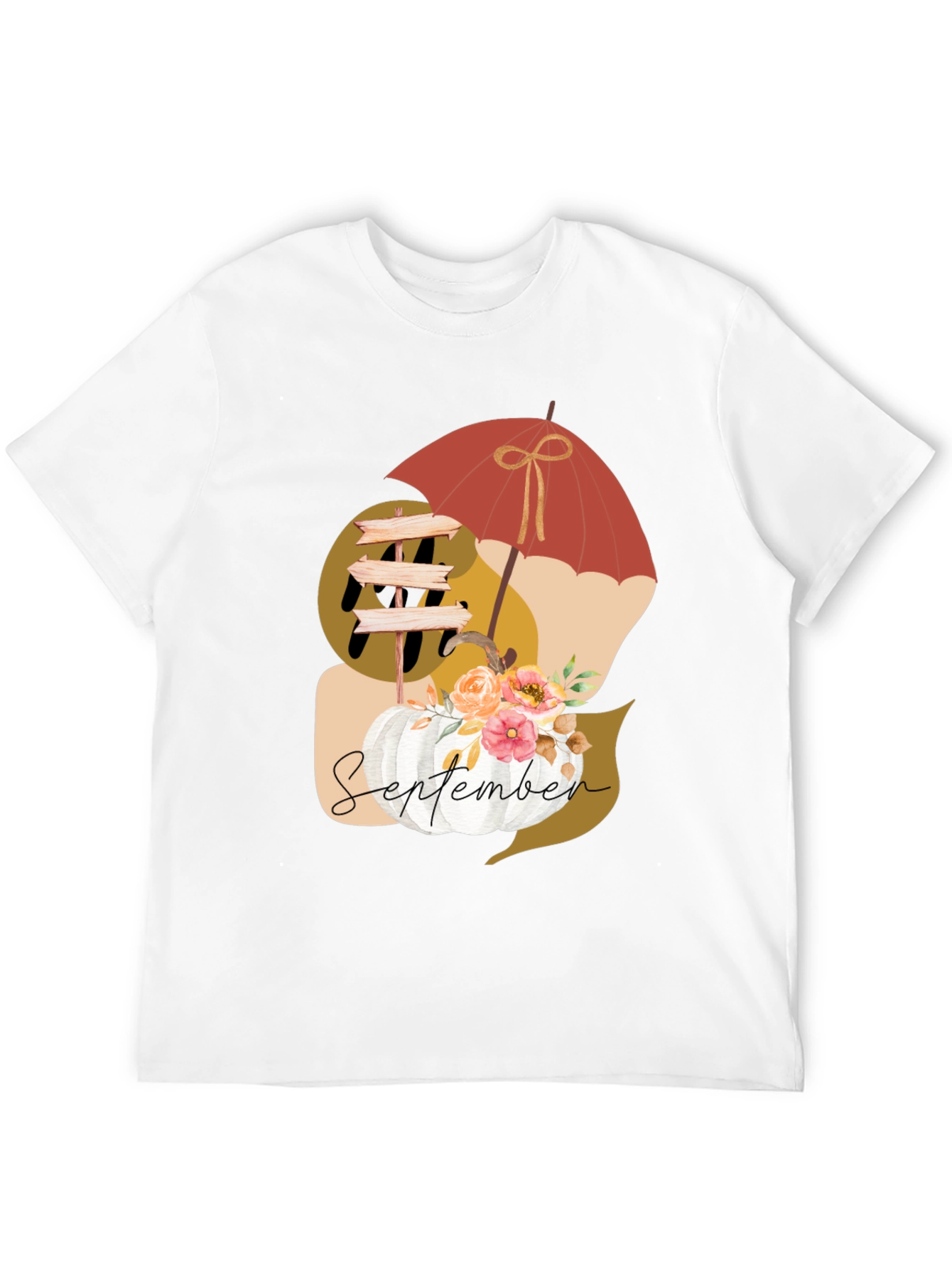September Harvest T-Shirt - Autumn Vibes