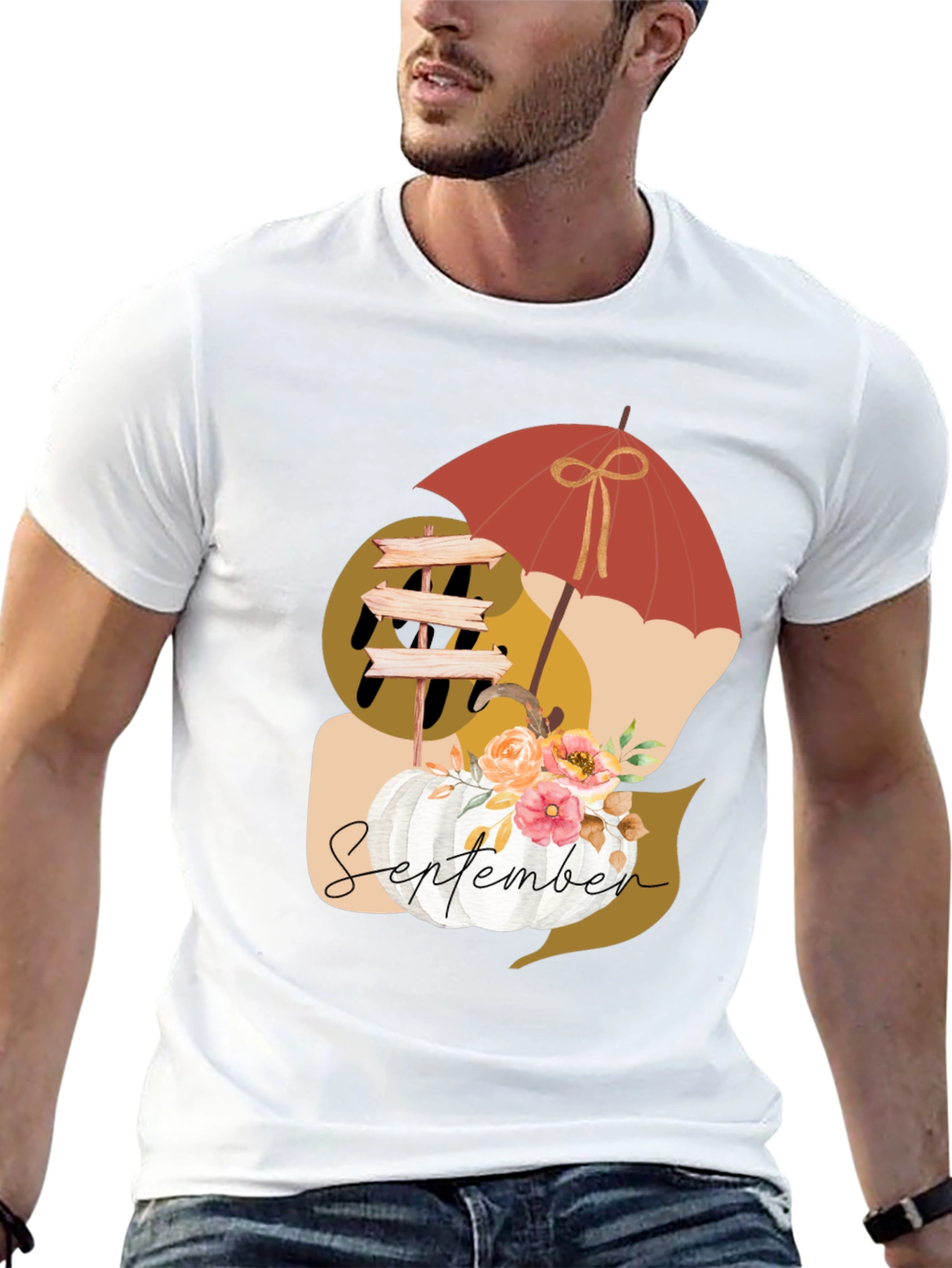 September Harvest T-Shirt - Autumn Vibes