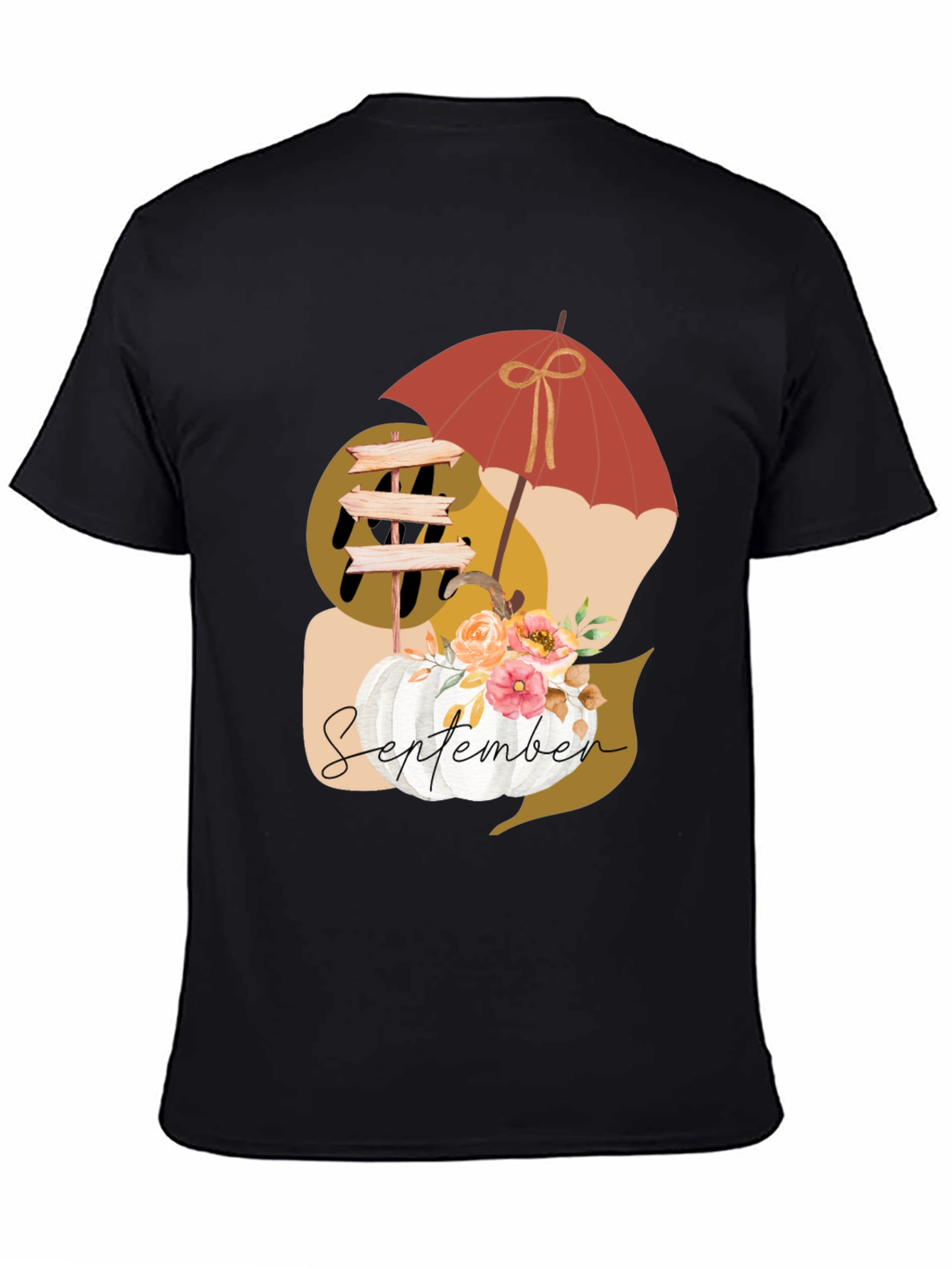 September Harvest T-Shirt - Autumn Vibes
