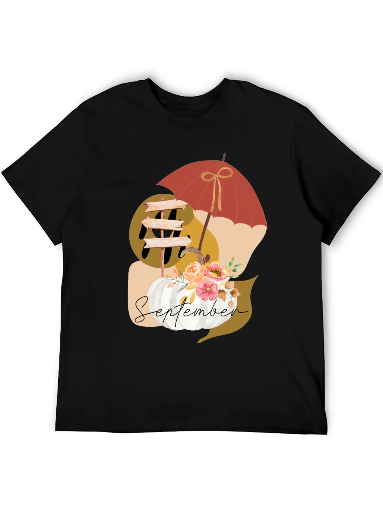 September Harvest T-Shirt - Autumn Vibes