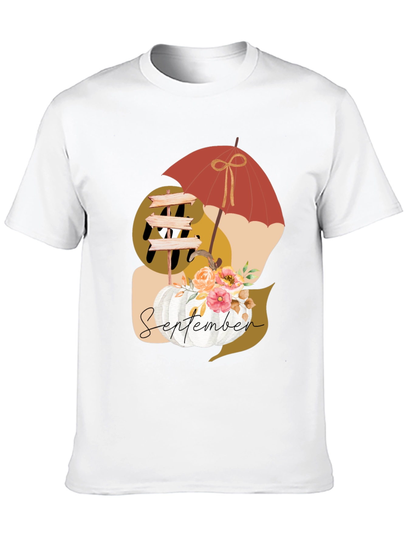 September Harvest T-Shirt - Autumn Vibes